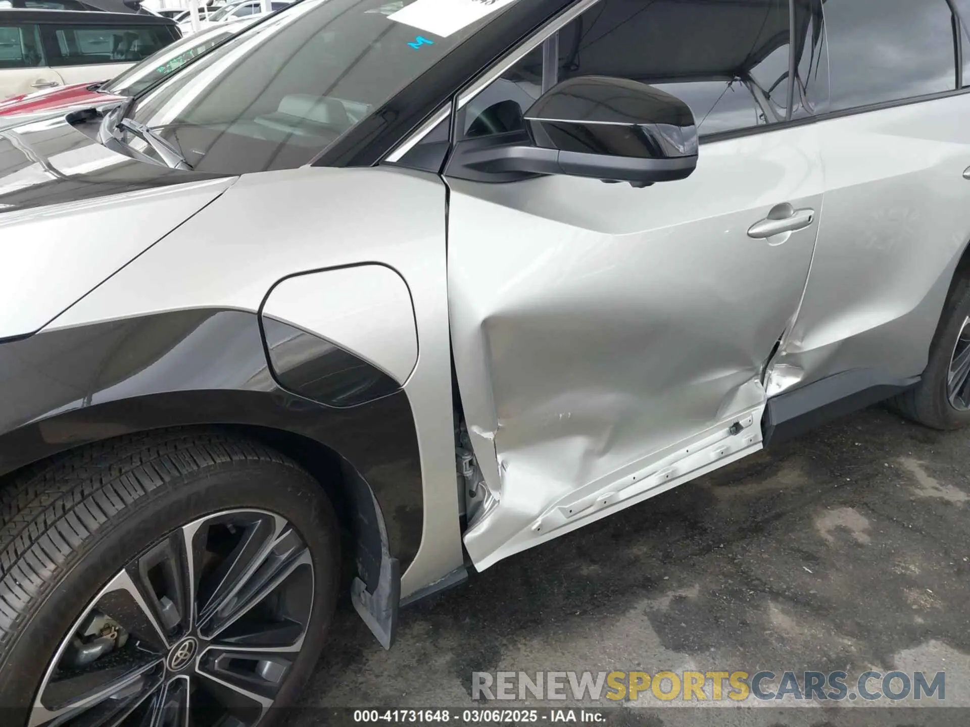 6 Photograph of a damaged car JTMAAAAA5PA017444 TOYOTA BZ4X 2023