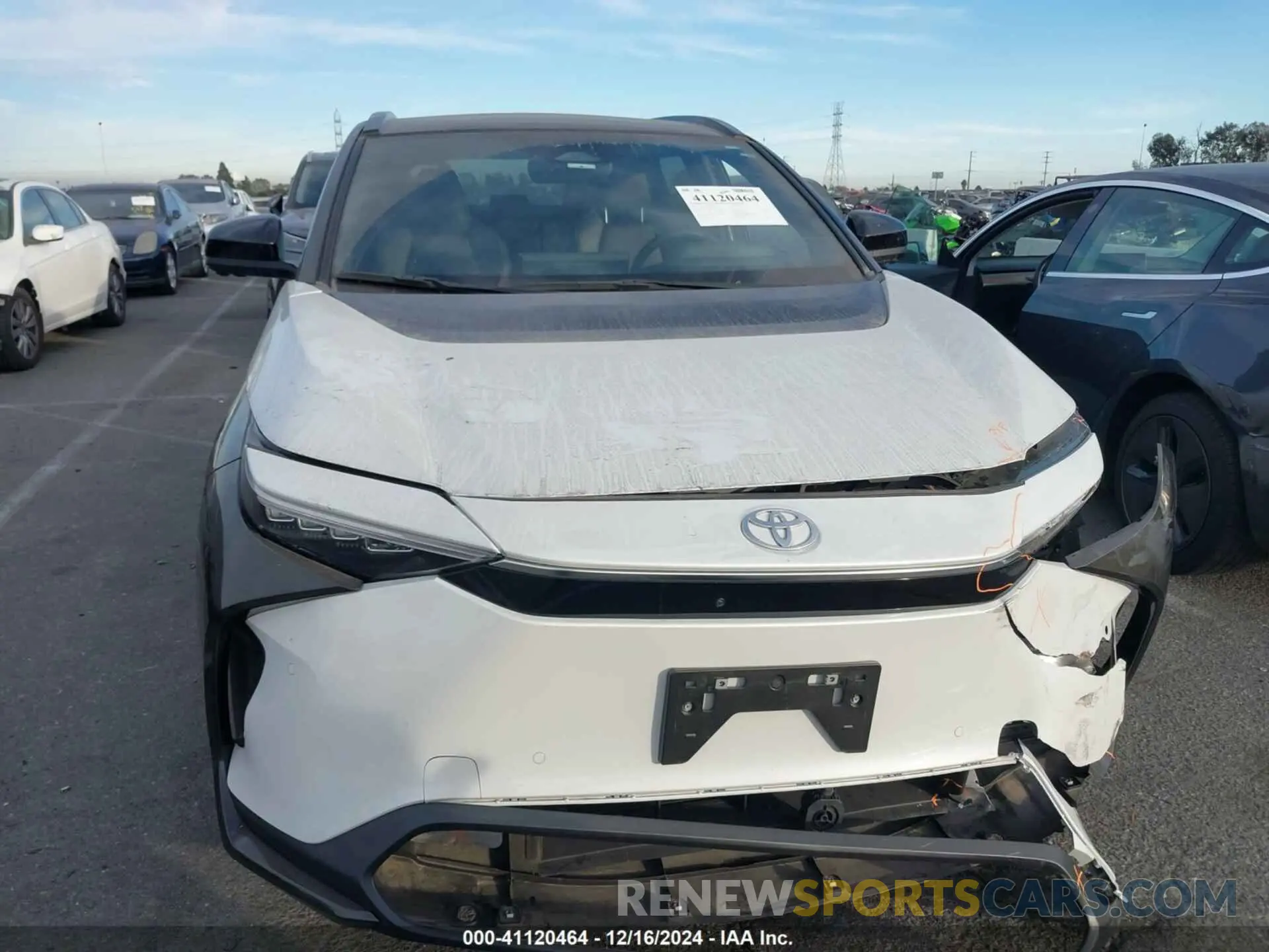 11 Photograph of a damaged car JTMAAAAA7PA000211 TOYOTA BZ4X 2023