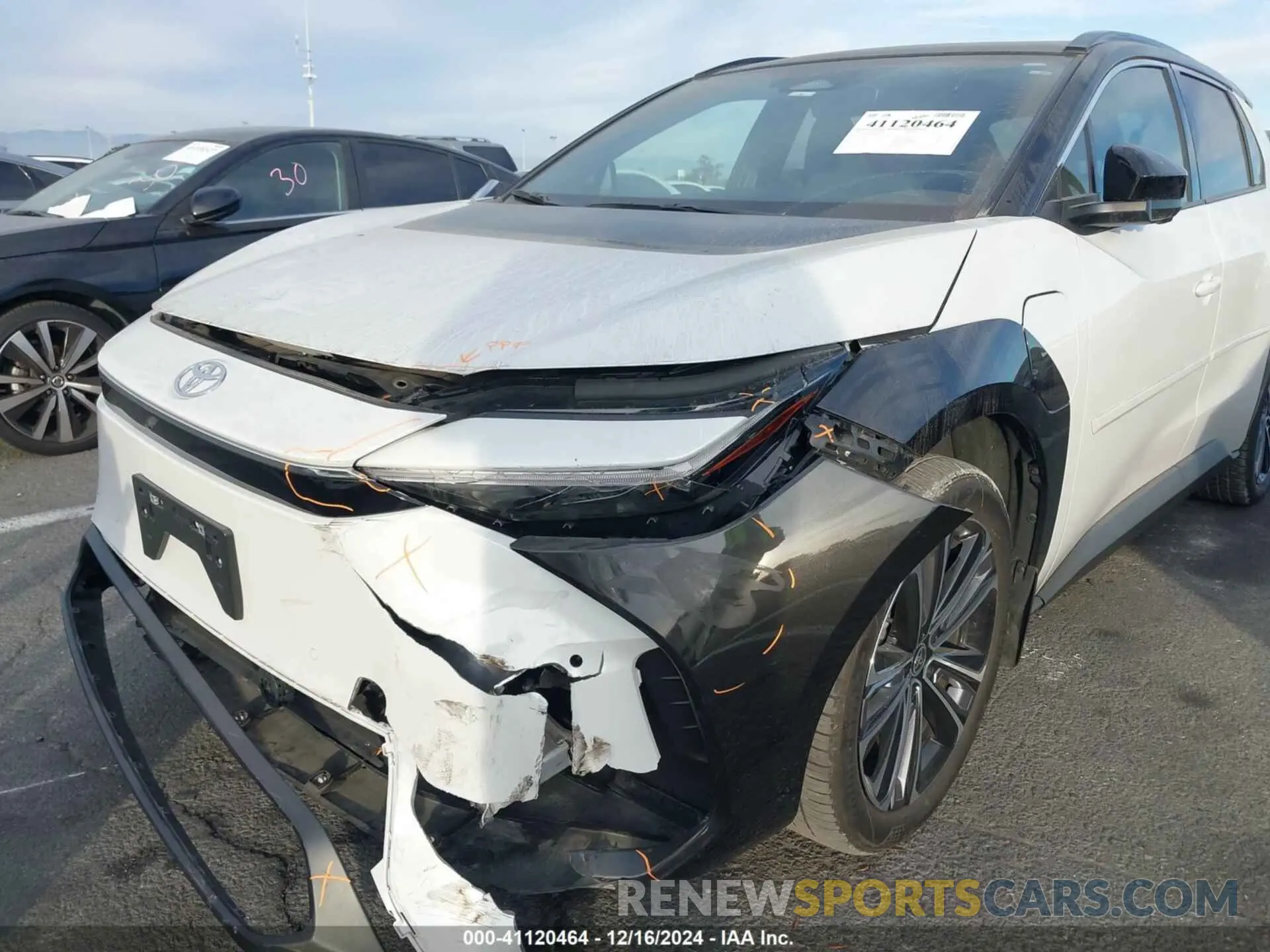 6 Photograph of a damaged car JTMAAAAA7PA000211 TOYOTA BZ4X 2023