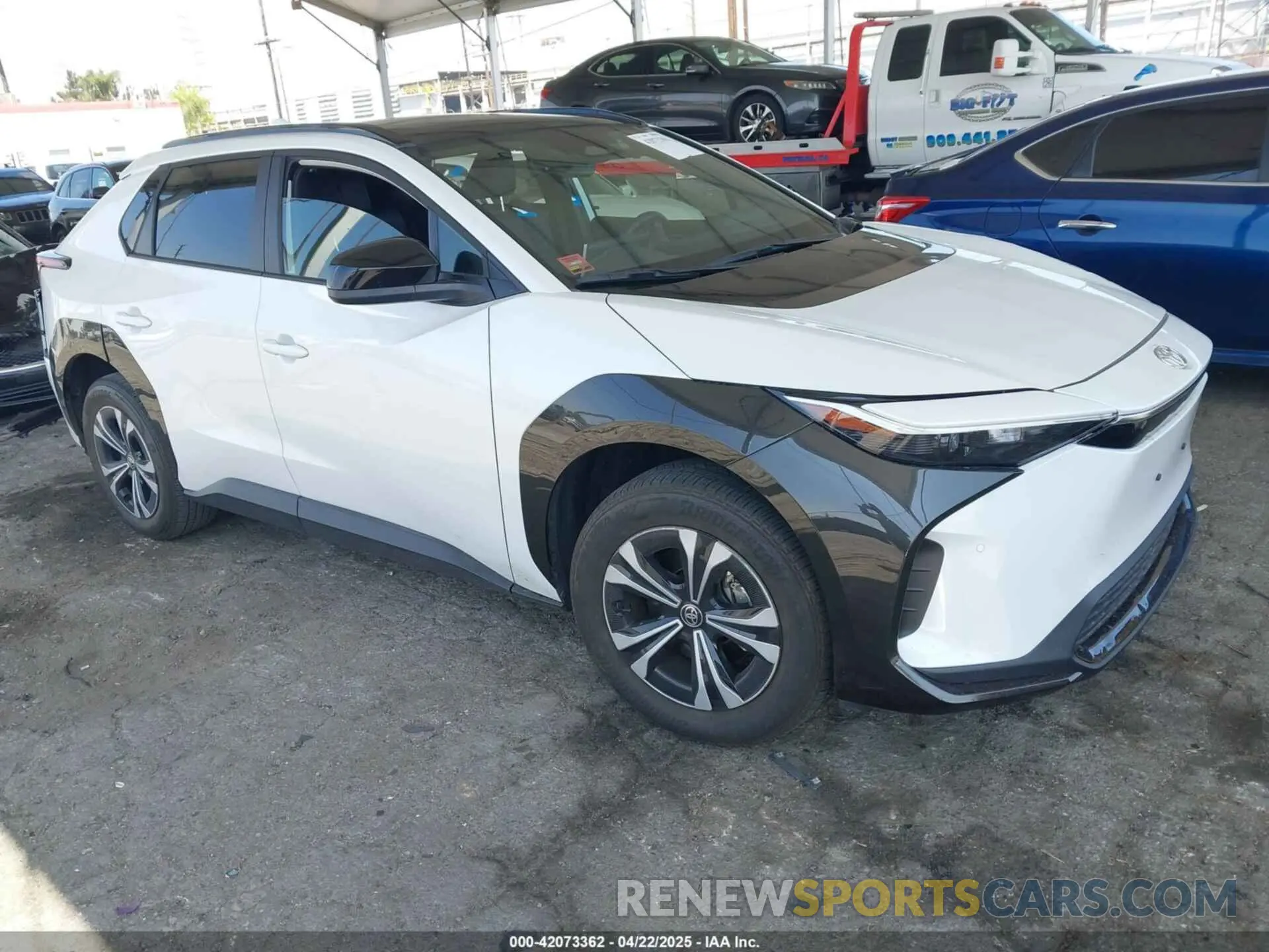 1 Photograph of a damaged car JTMAAAAA7PA016036 TOYOTA BZ4X 2023
