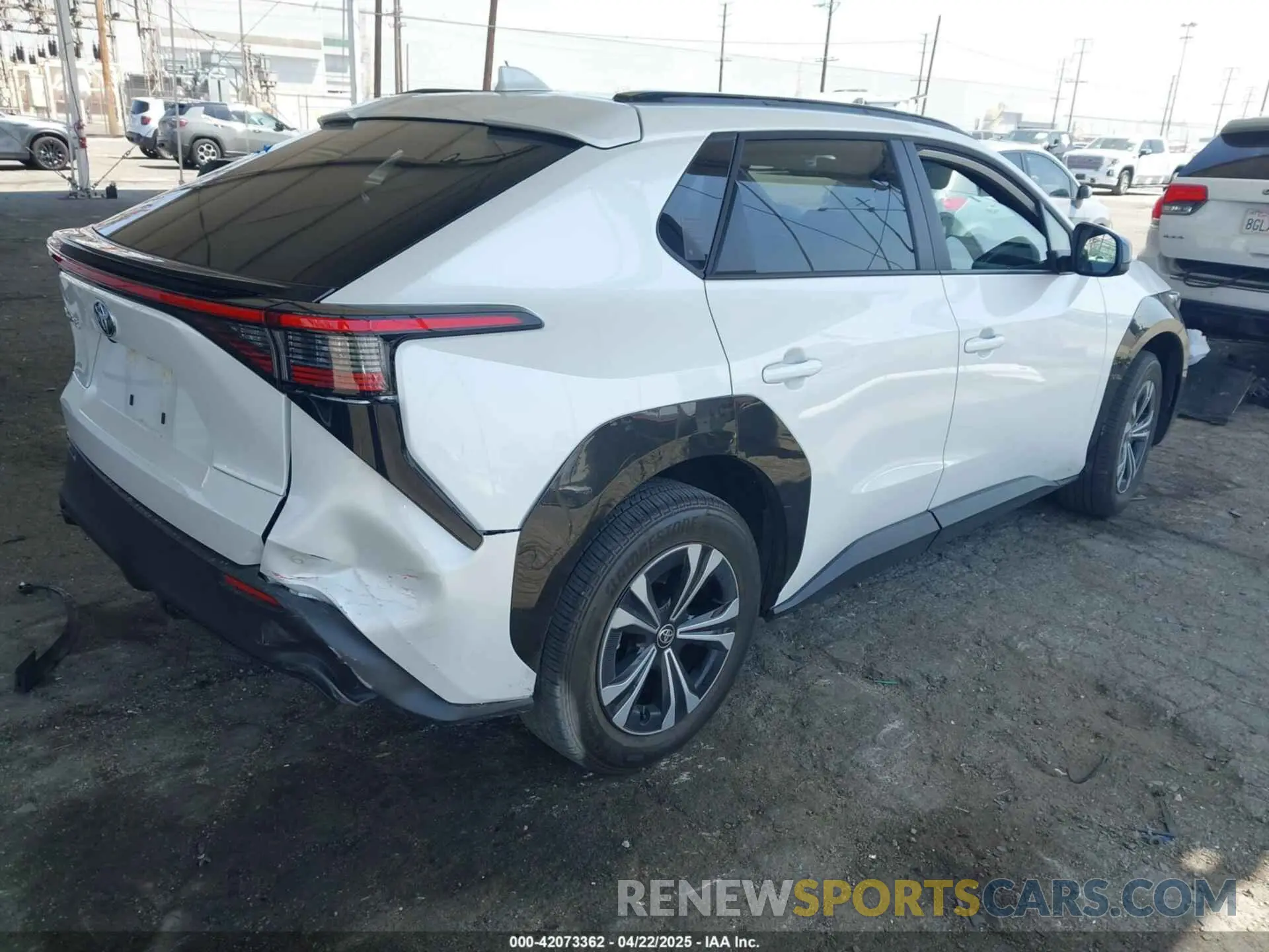 4 Photograph of a damaged car JTMAAAAA7PA016036 TOYOTA BZ4X 2023