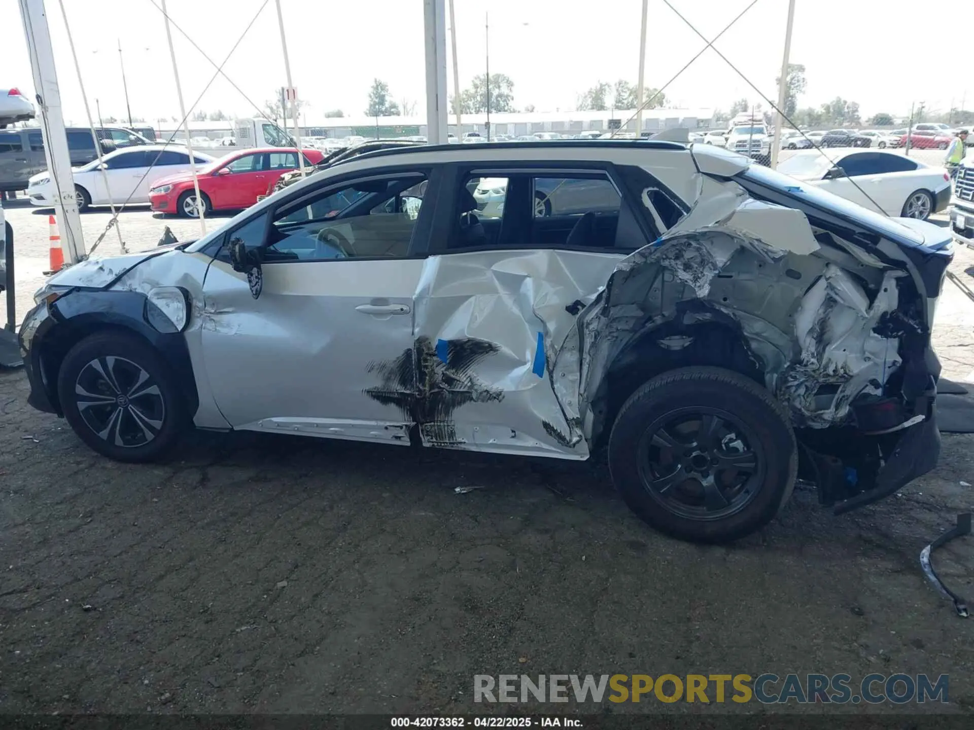 6 Photograph of a damaged car JTMAAAAA7PA016036 TOYOTA BZ4X 2023