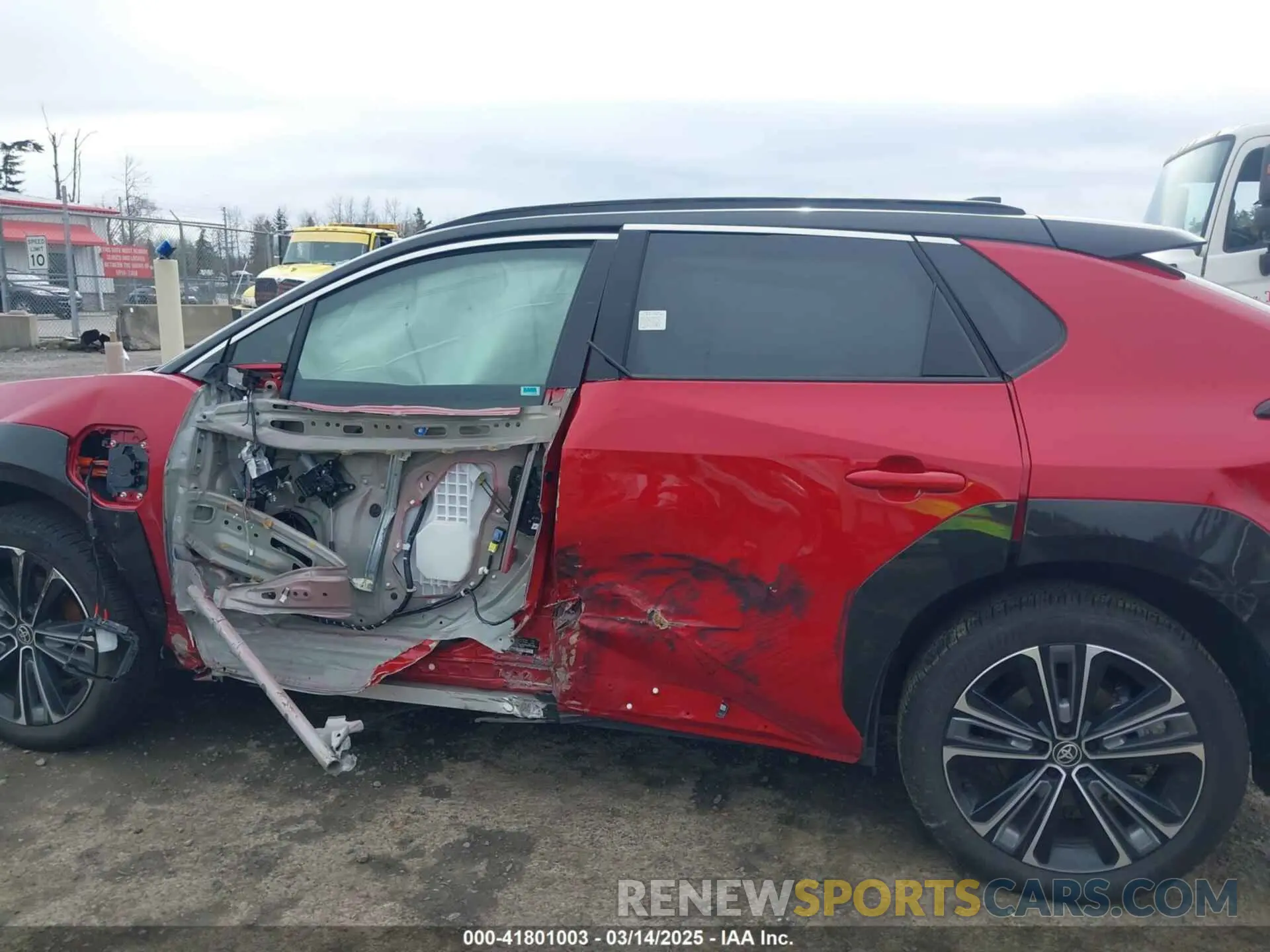 14 Photograph of a damaged car JTMABACA3PA045074 TOYOTA BZ4X 2023