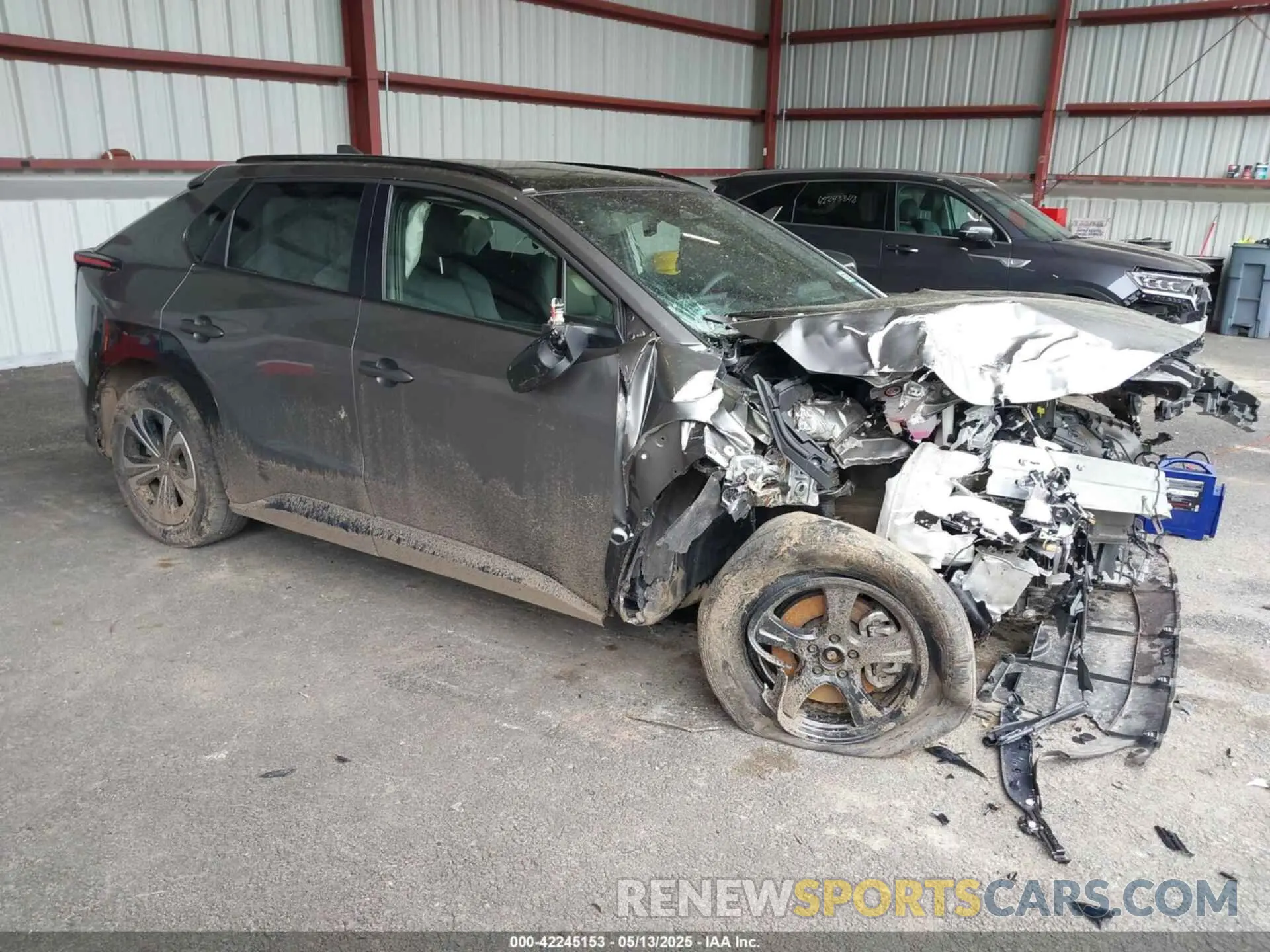 1 Photograph of a damaged car JTMABACA6PA029144 TOYOTA BZ4X 2023