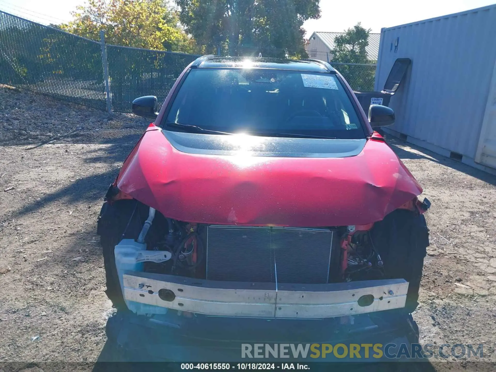 13 Photograph of a damaged car JTMABACA8PA010921 TOYOTA BZ4X 2023