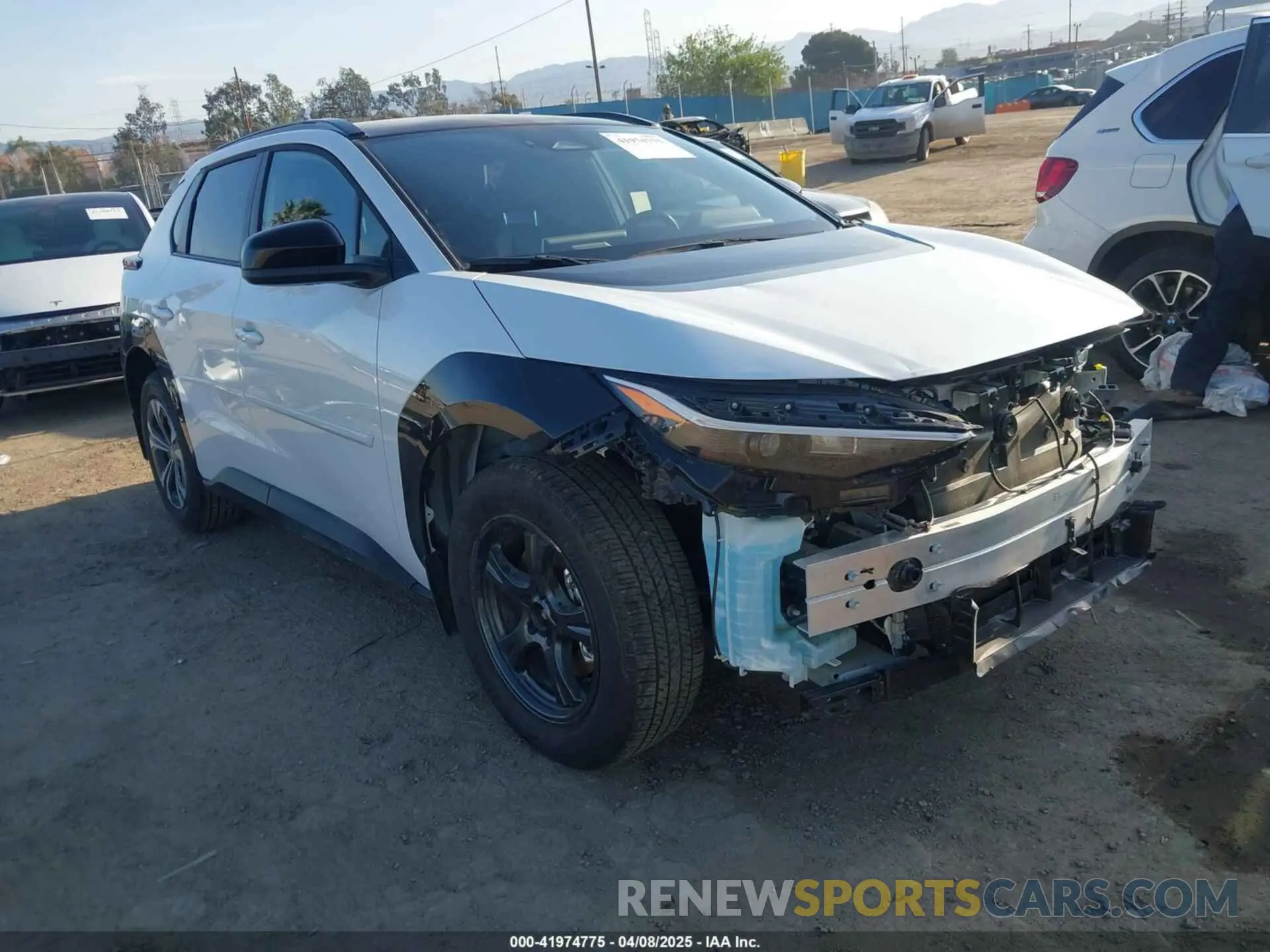 1 Photograph of a damaged car JTMAAAAA2RA052610 TOYOTA BZ4X 2024