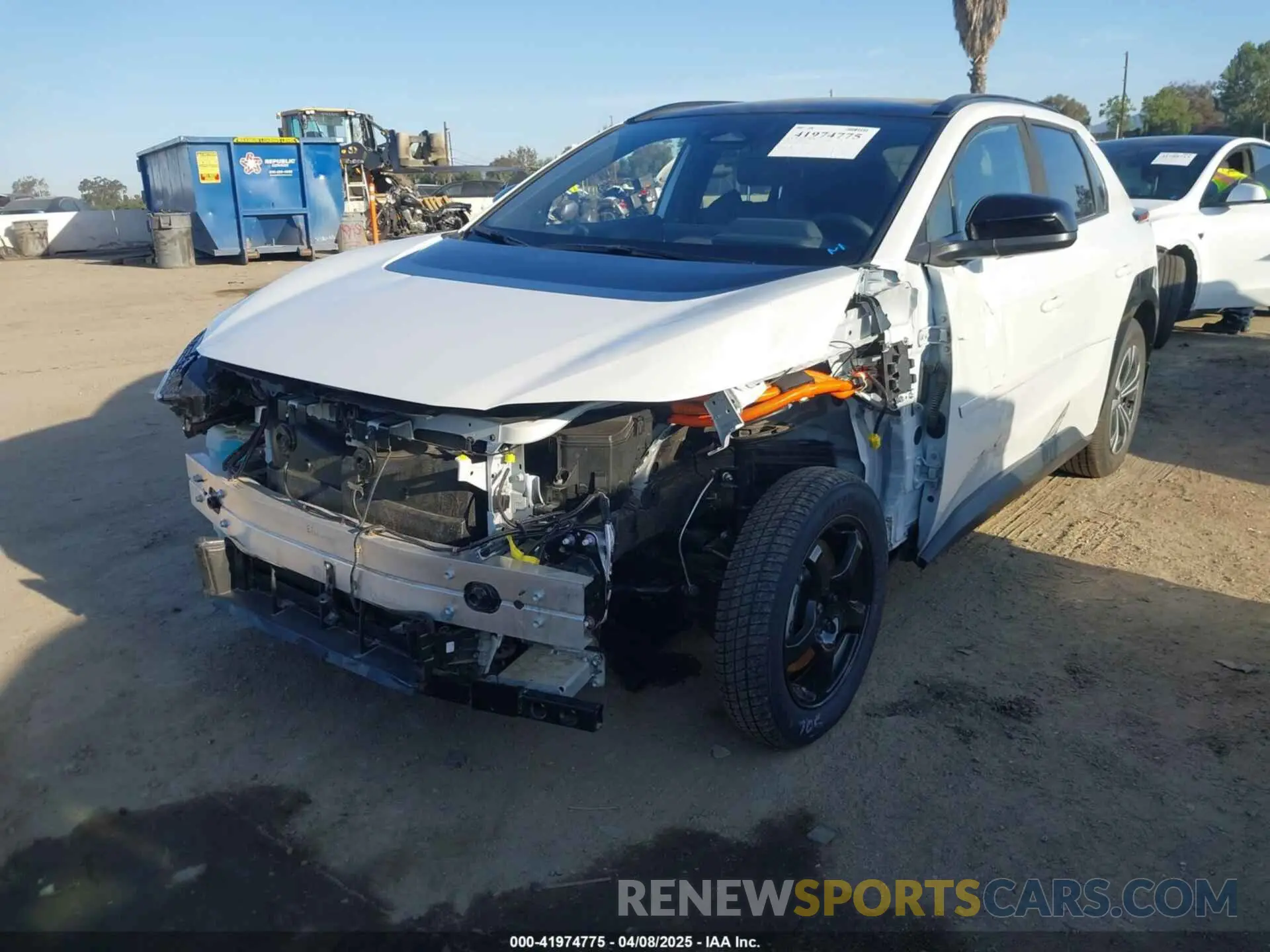 2 Photograph of a damaged car JTMAAAAA2RA052610 TOYOTA BZ4X 2024
