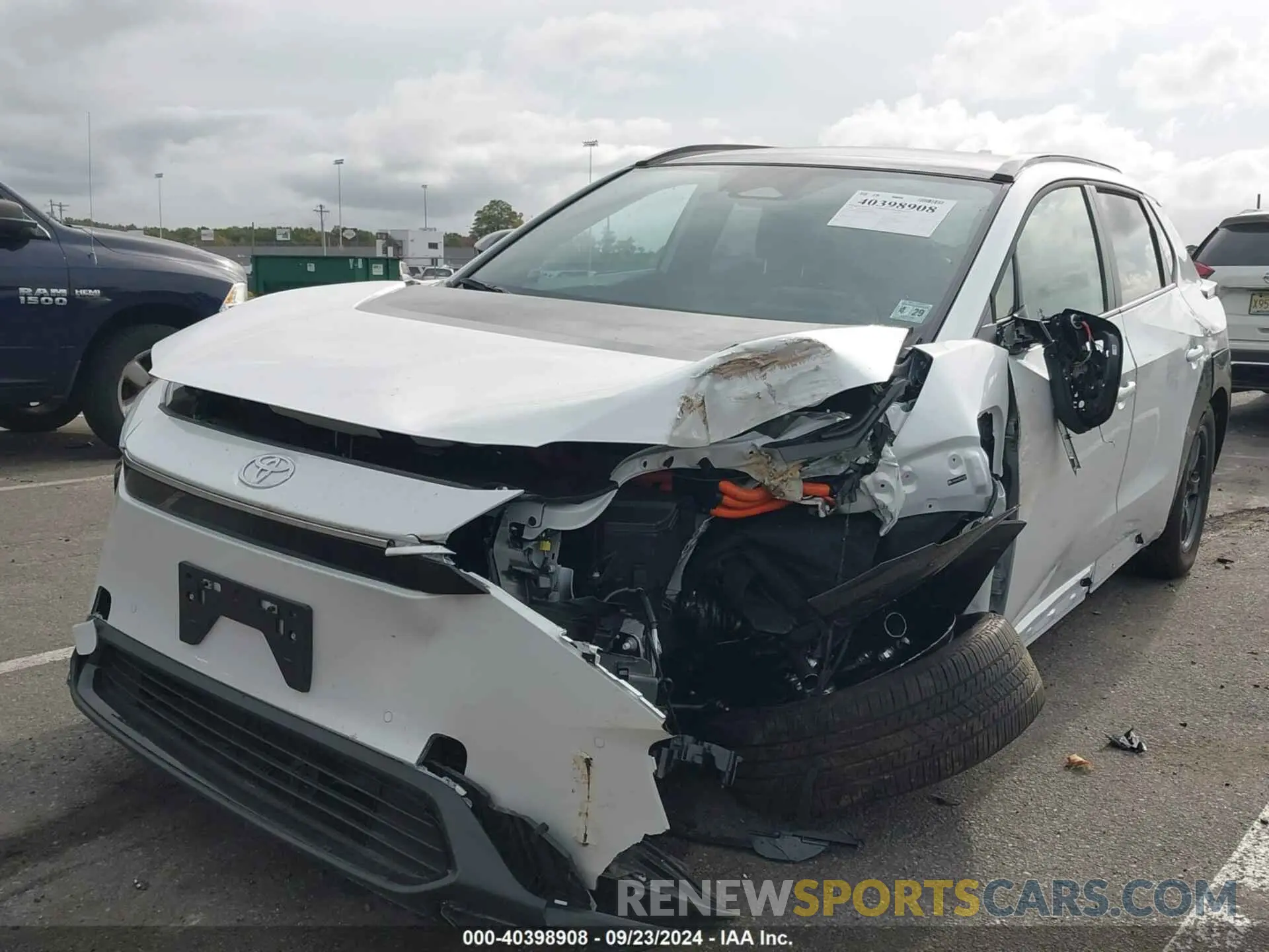 2 Photograph of a damaged car JTMAAAAA3RA034598 TOYOTA BZ4X 2024