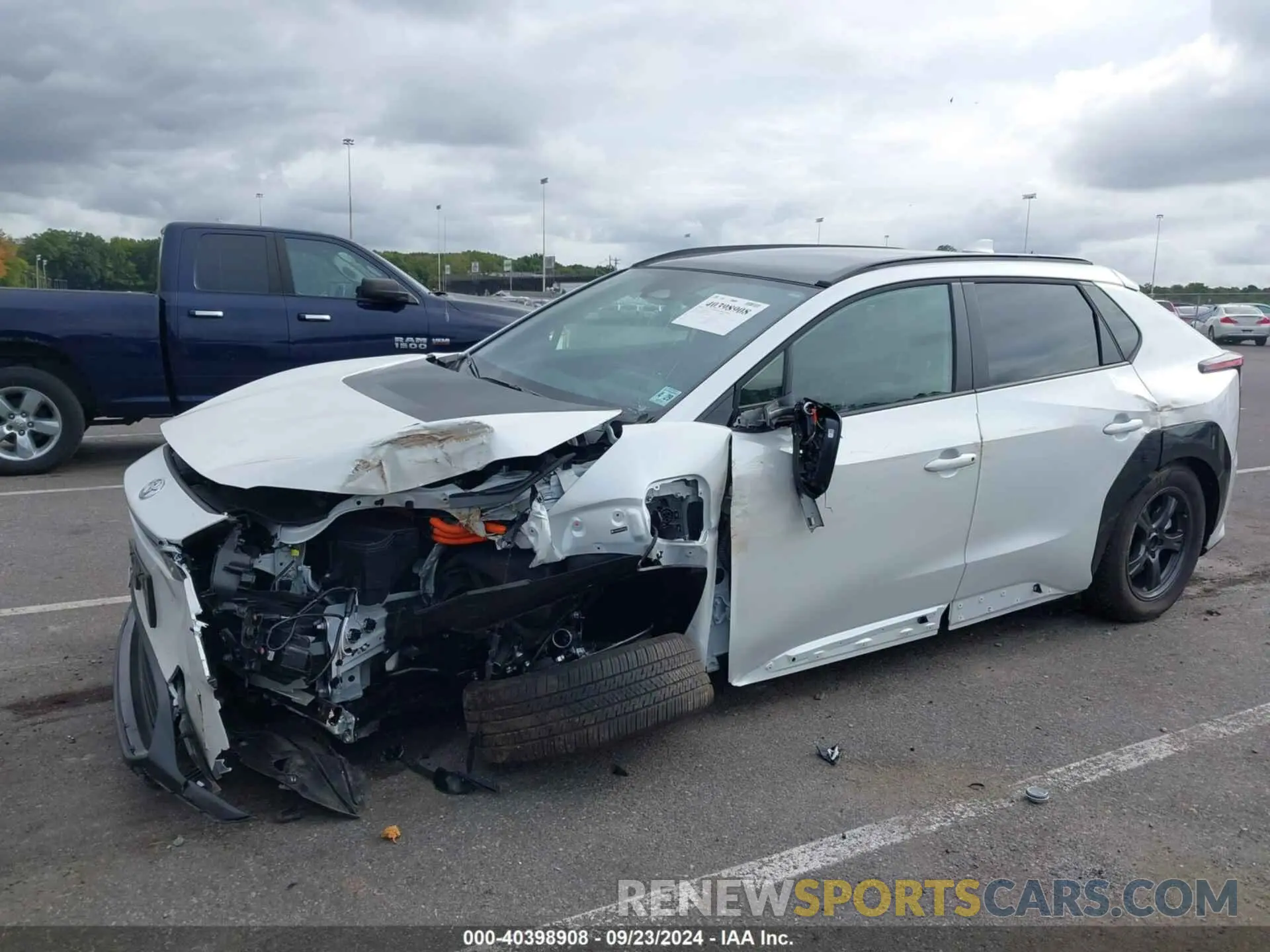 6 Photograph of a damaged car JTMAAAAA3RA034598 TOYOTA BZ4X 2024