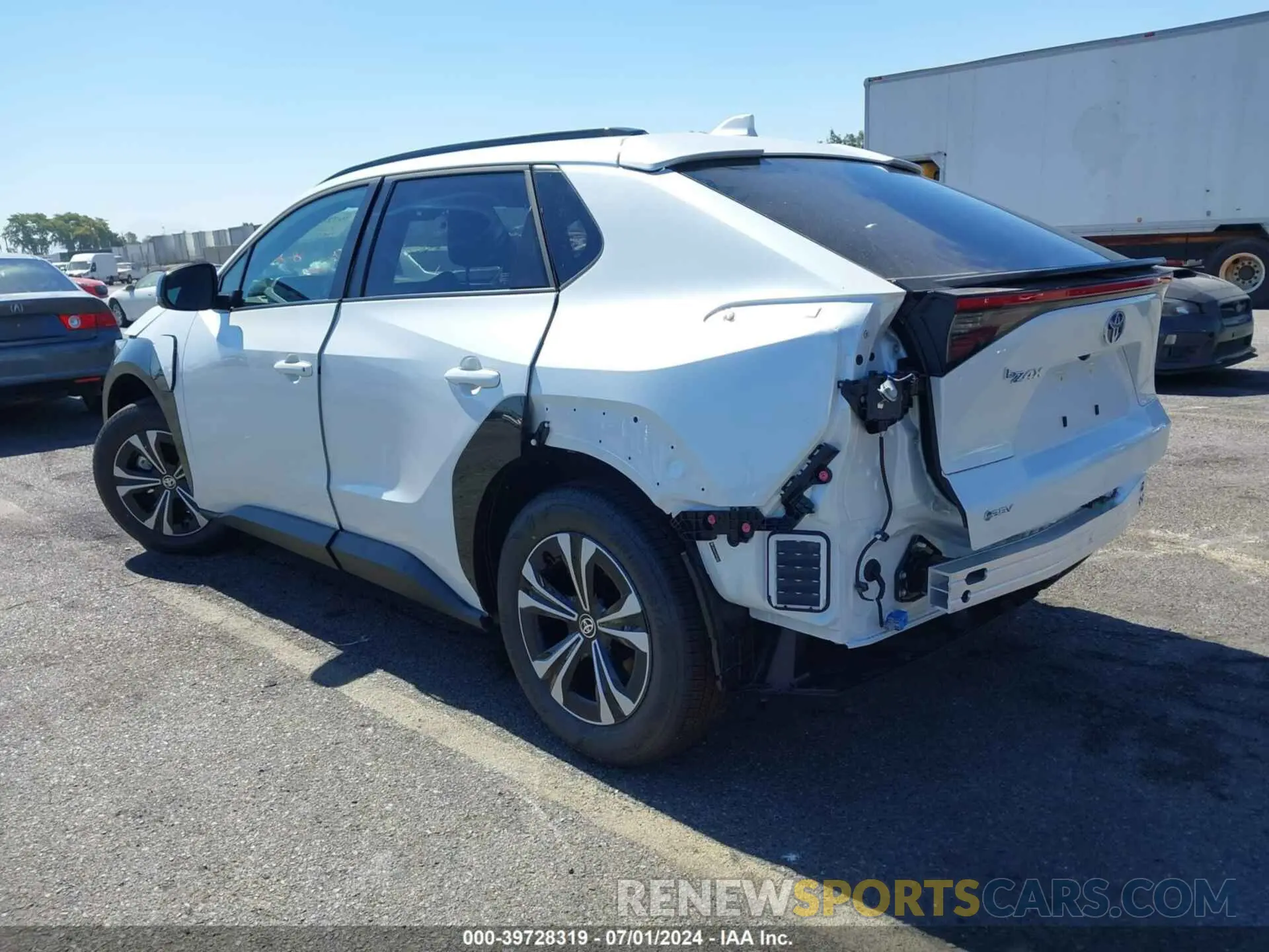 3 Photograph of a damaged car JTMAAAAA3RA034603 TOYOTA BZ4X 2024