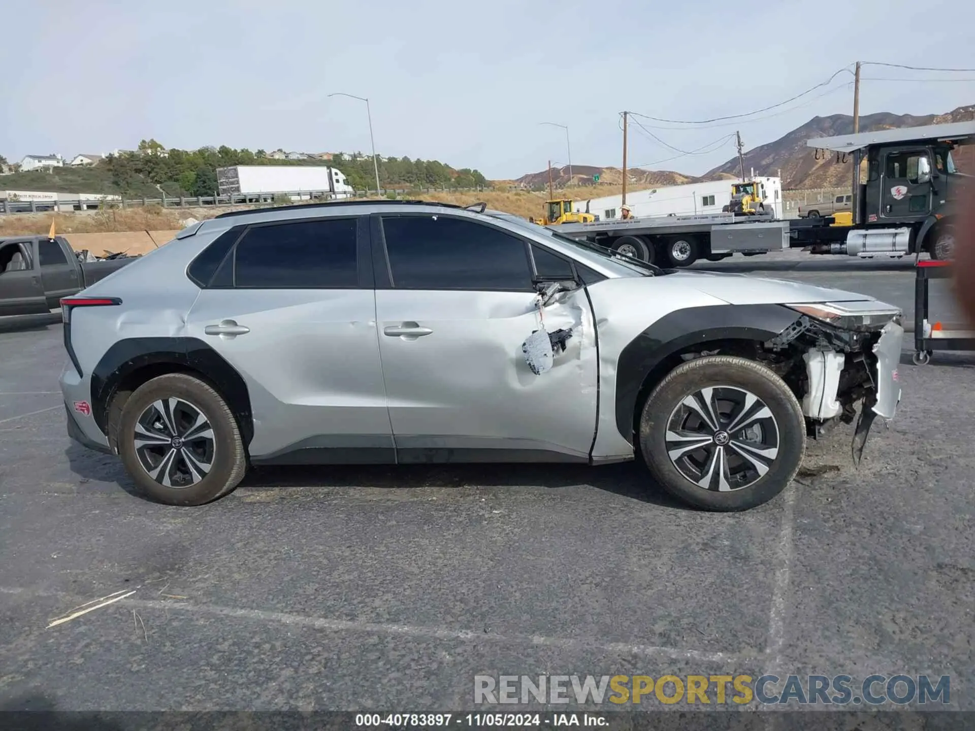 13 Photograph of a damaged car JTMAAAAA3RA043091 TOYOTA BZ4X 2024