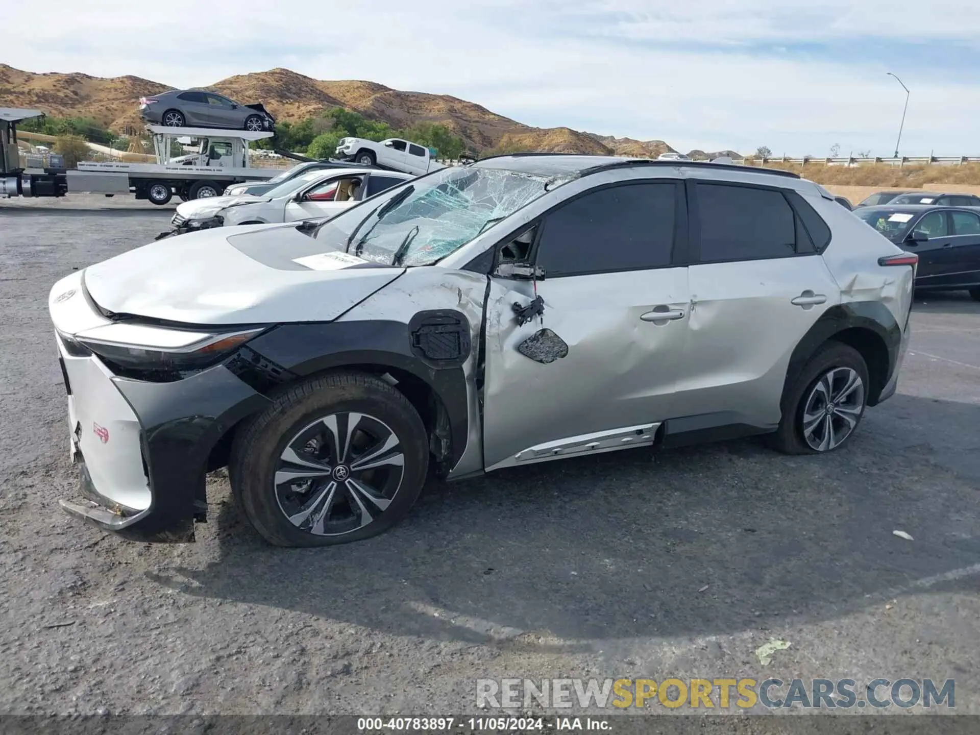 14 Photograph of a damaged car JTMAAAAA3RA043091 TOYOTA BZ4X 2024