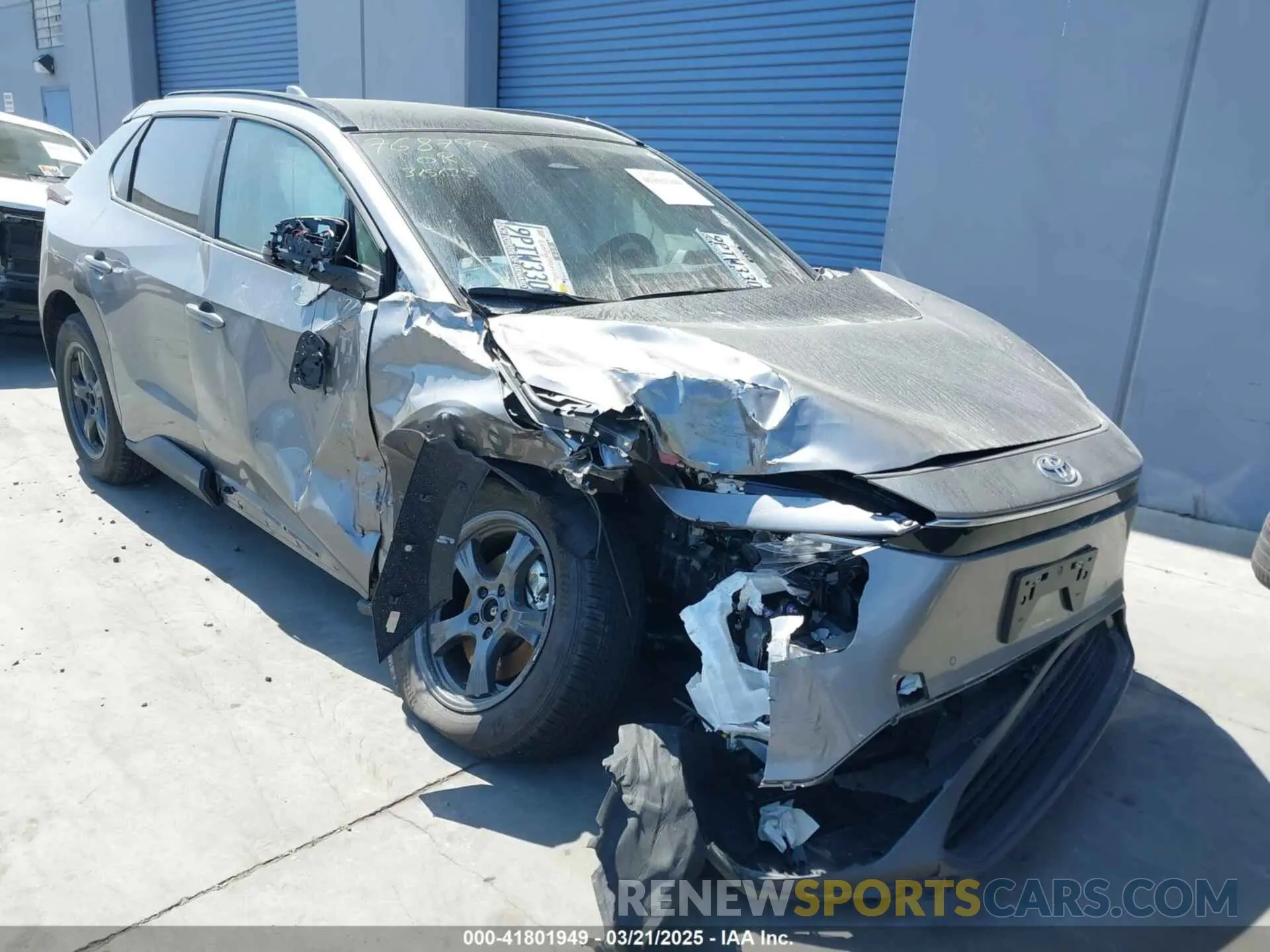 3 Photograph of a damaged car JTMAAAAA4RA042628 TOYOTA BZ4X 2024