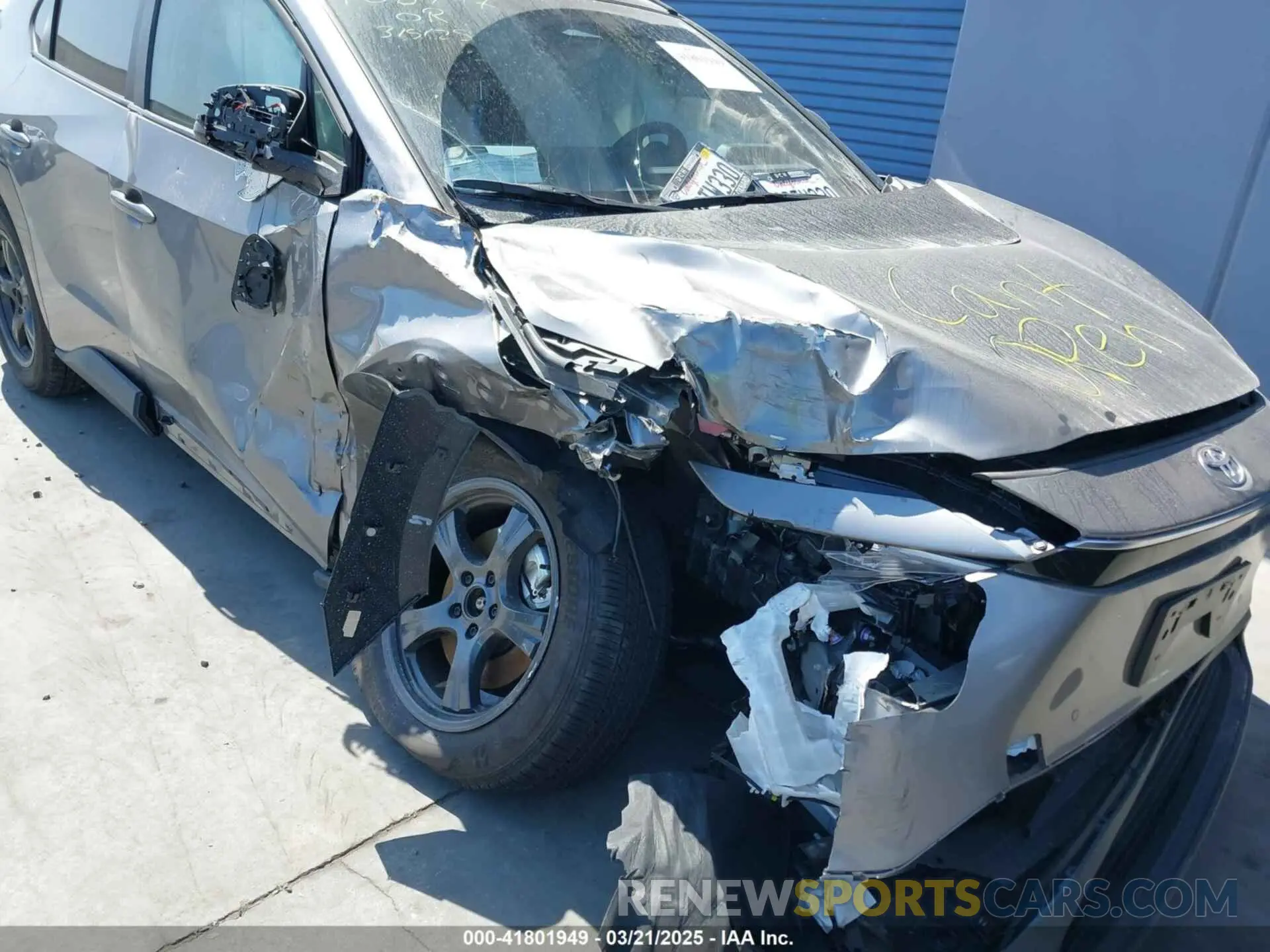 6 Photograph of a damaged car JTMAAAAA4RA042628 TOYOTA BZ4X 2024