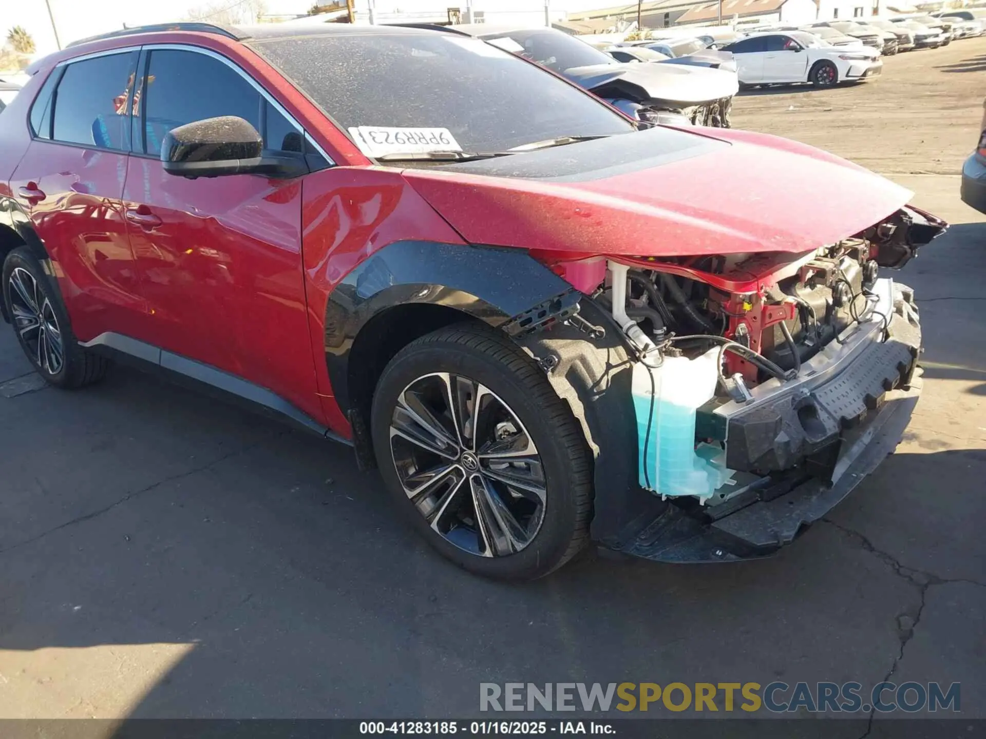 1 Photograph of a damaged car JTMAAAAA4RA044766 TOYOTA BZ4X 2024