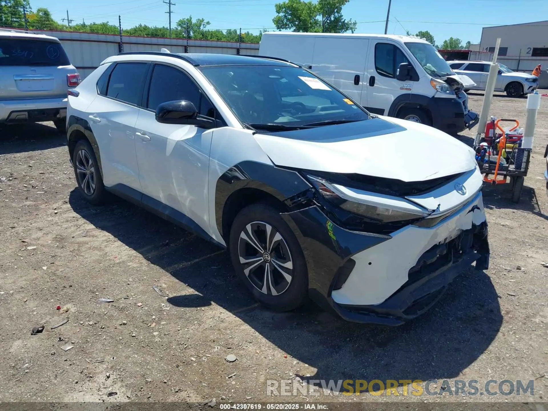 1 Photograph of a damaged car JTMAAAAA8RA033561 TOYOTA BZ4X 2024