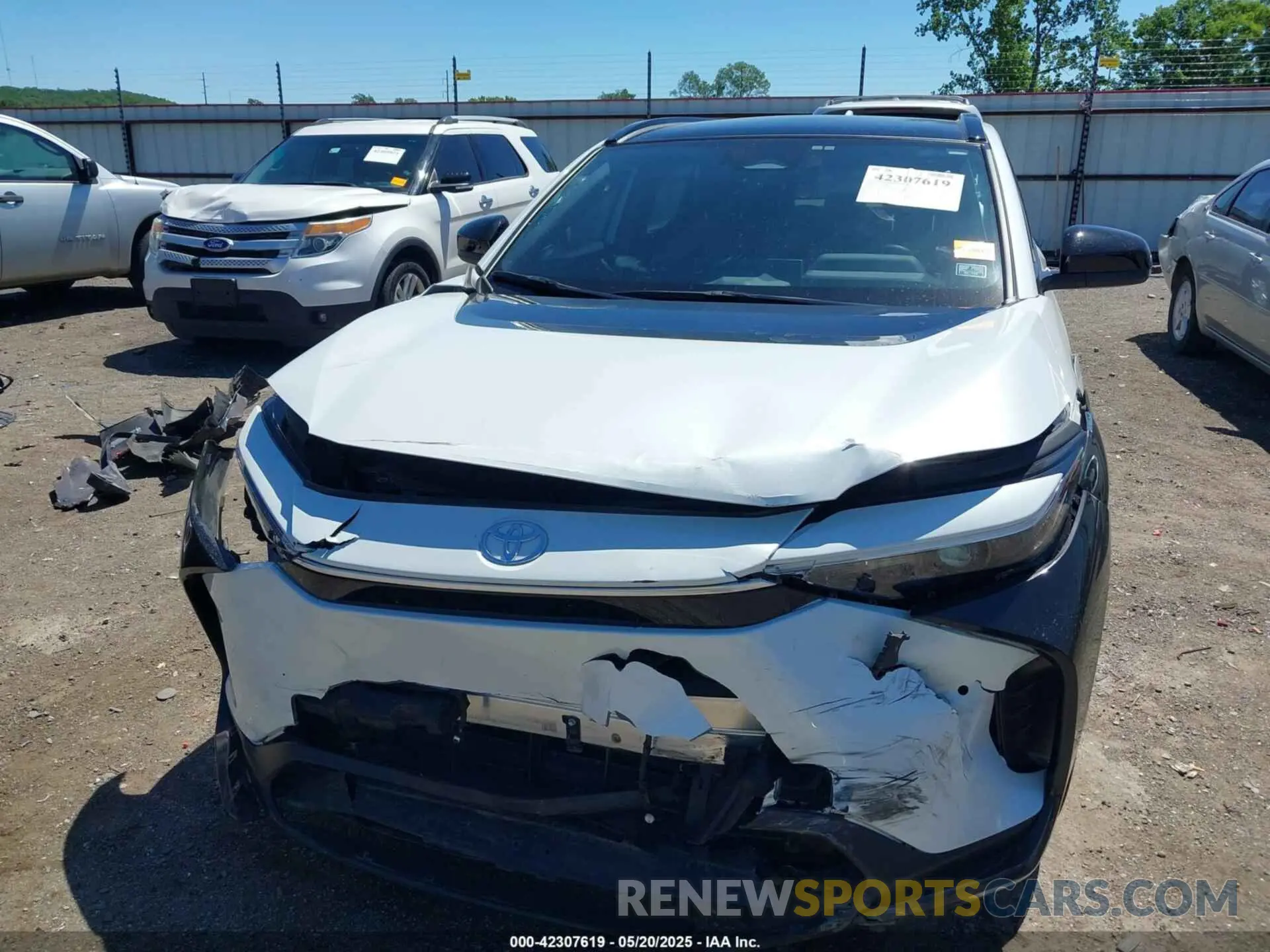 6 Photograph of a damaged car JTMAAAAA8RA033561 TOYOTA BZ4X 2024