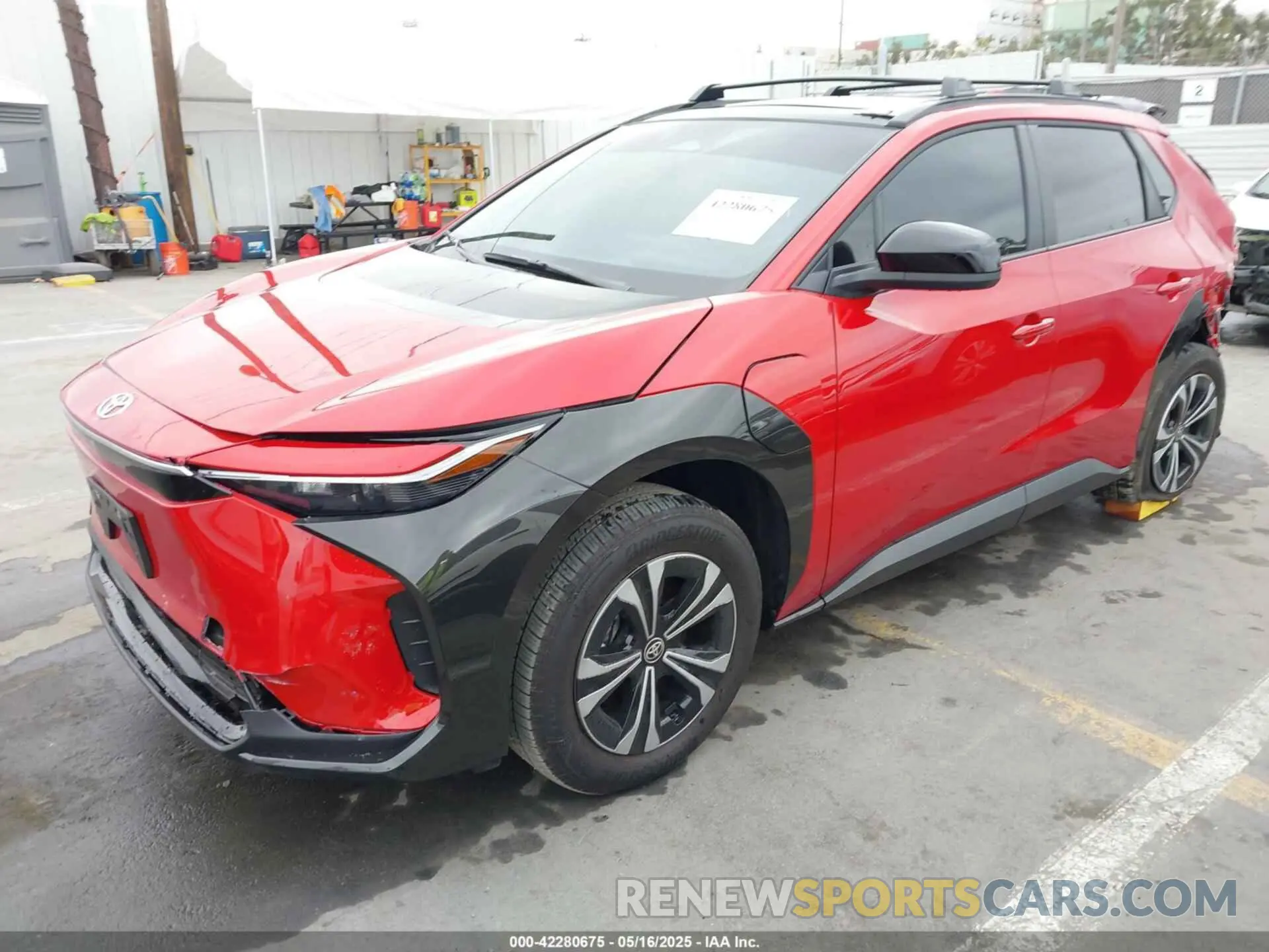 2 Photograph of a damaged car JTMAAAAA9RA055035 TOYOTA BZ4X 2024