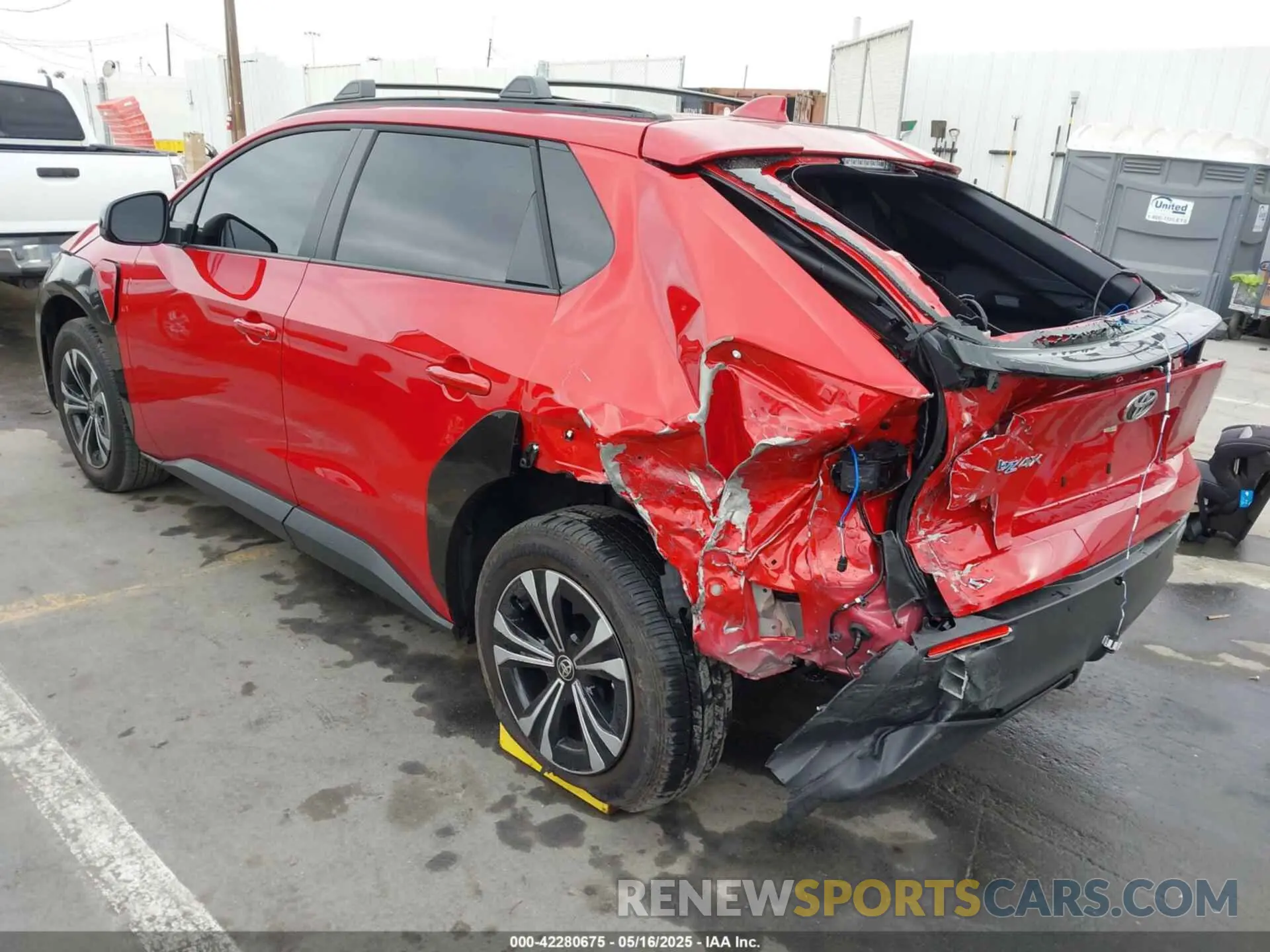 3 Photograph of a damaged car JTMAAAAA9RA055035 TOYOTA BZ4X 2024