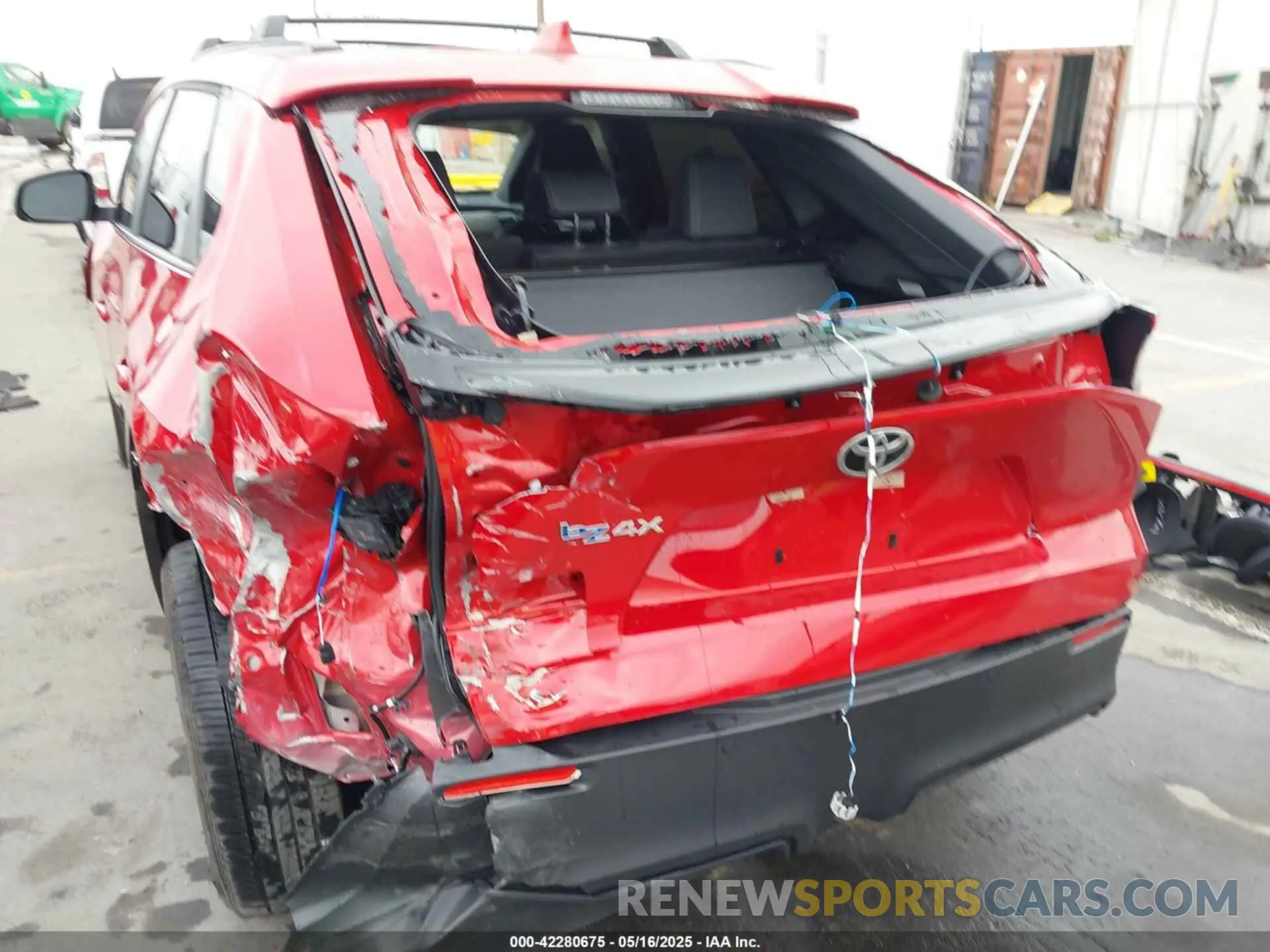 6 Photograph of a damaged car JTMAAAAA9RA055035 TOYOTA BZ4X 2024