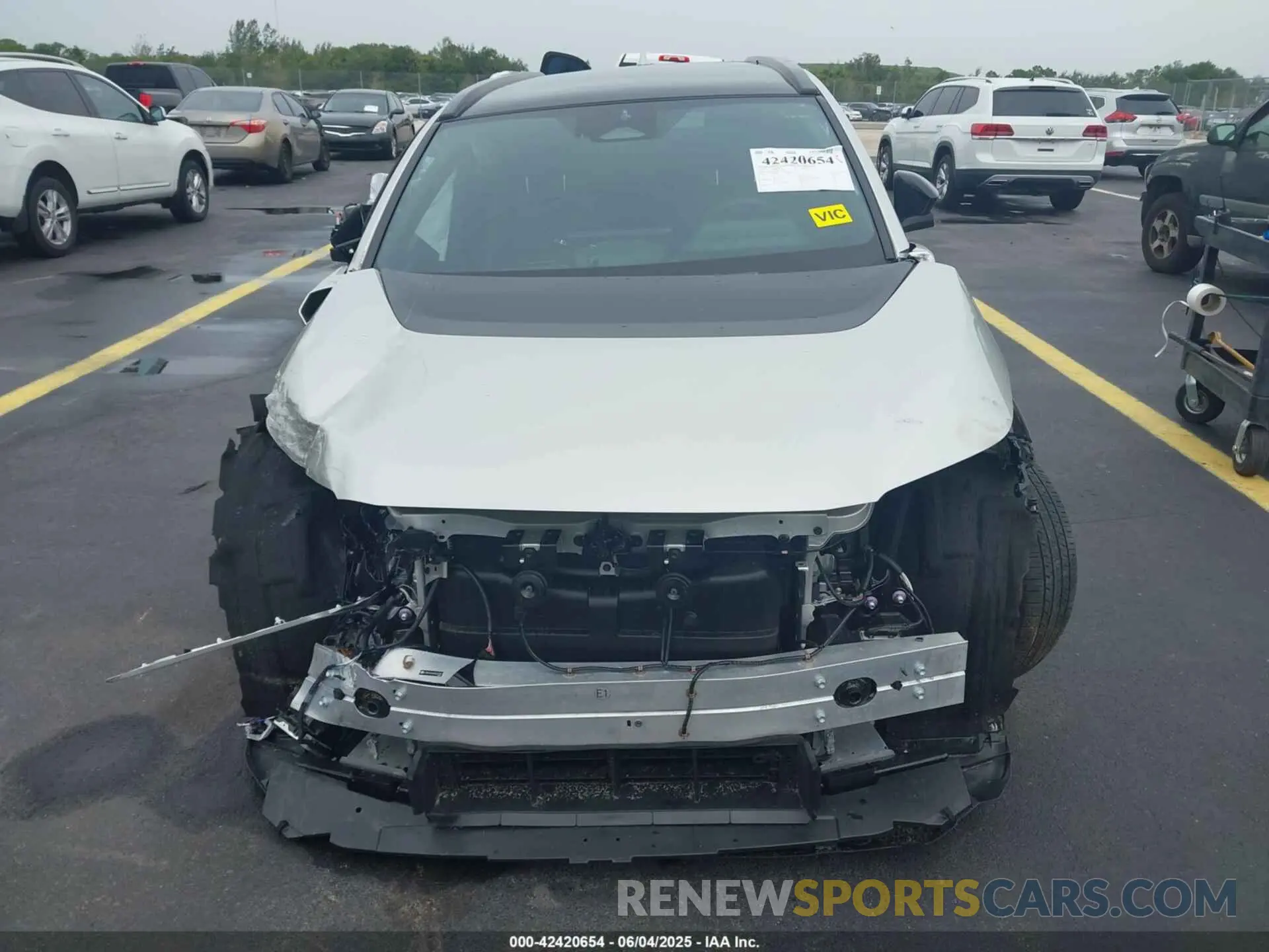 6 Photograph of a damaged car JTMAAAAAXRA043301 TOYOTA BZ4X 2024