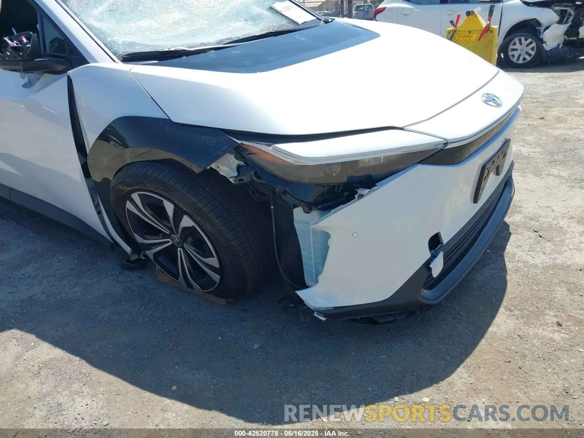 6 Photograph of a damaged car JTMABACA0RA070758 TOYOTA BZ4X 2024