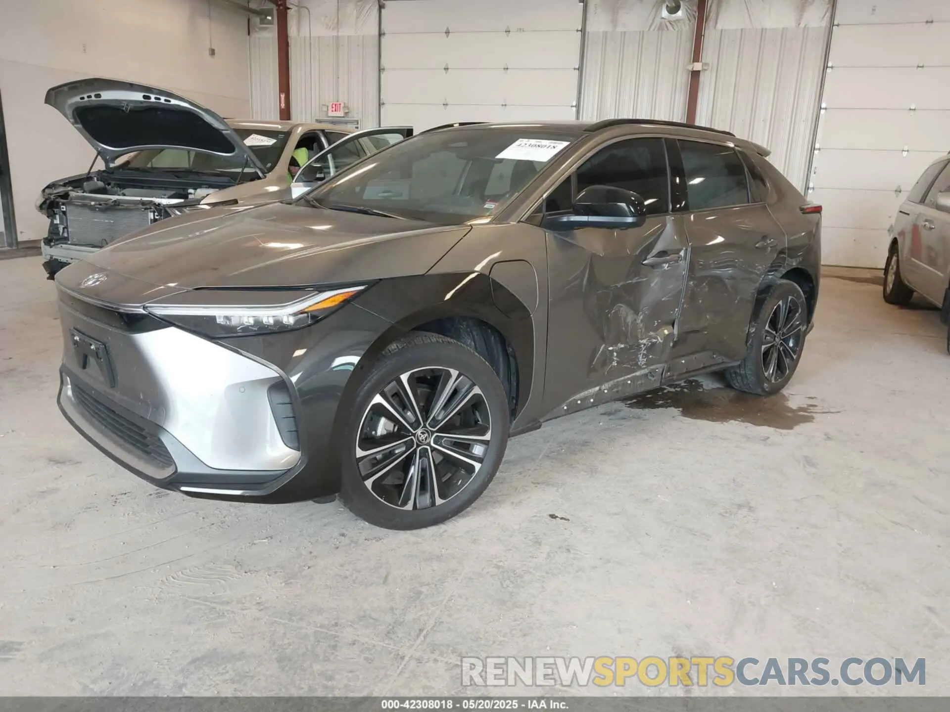 2 Photograph of a damaged car JTMABACA1RA061034 TOYOTA BZ4X 2024