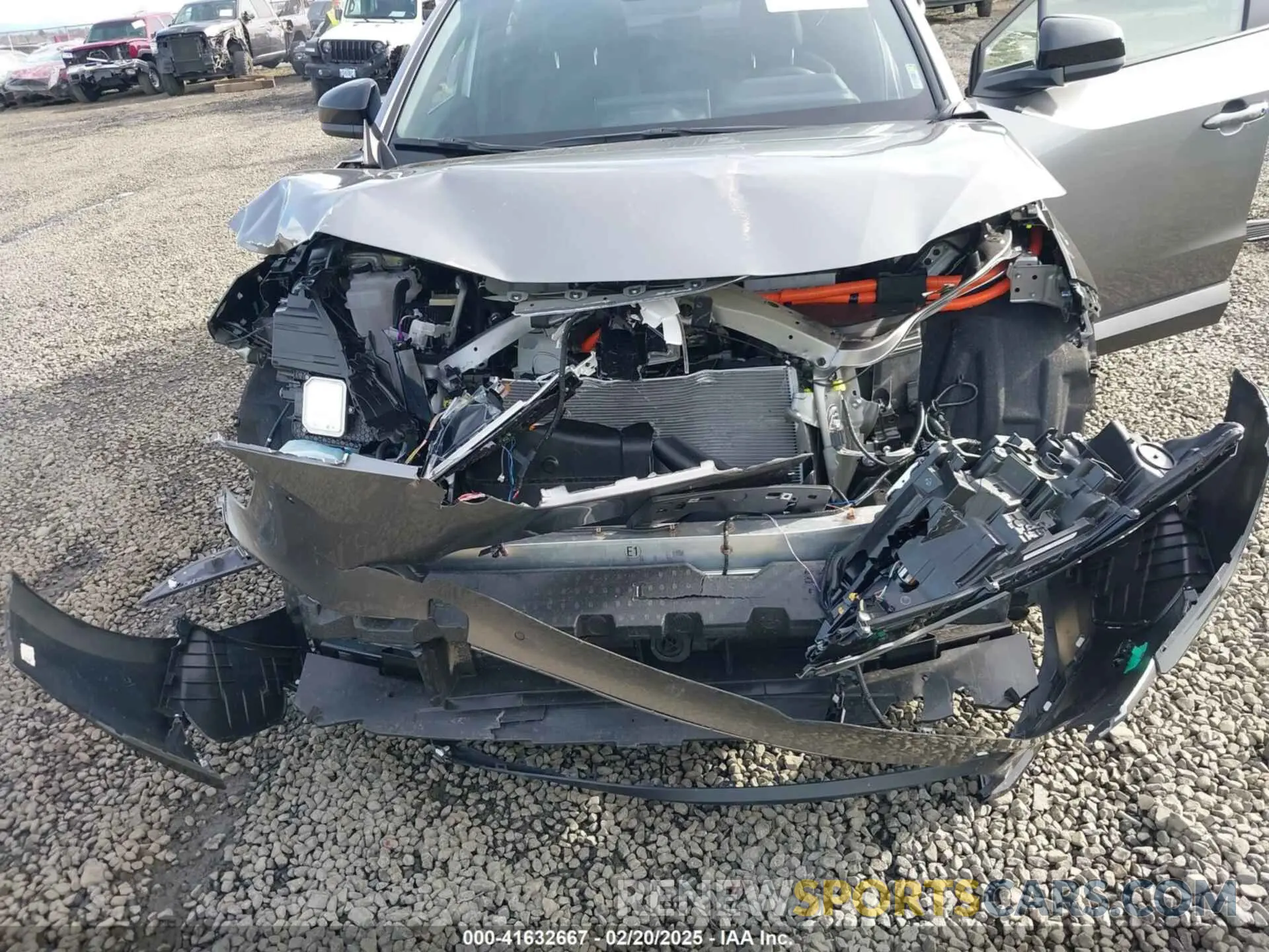 6 Photograph of a damaged car JTMABACA2RA069207 TOYOTA BZ4X 2024