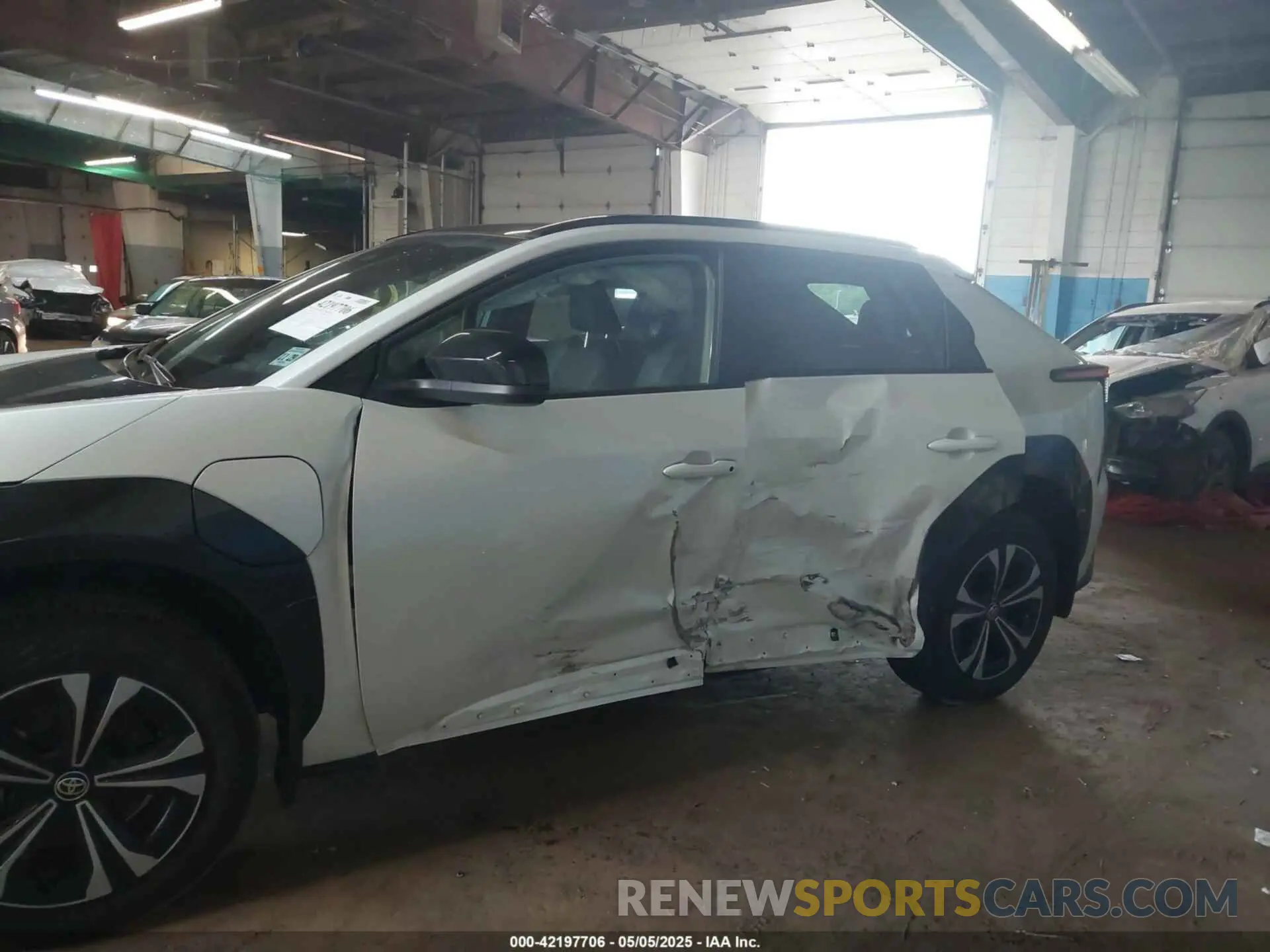6 Photograph of a damaged car JTMABACA2RA081034 TOYOTA BZ4X 2024