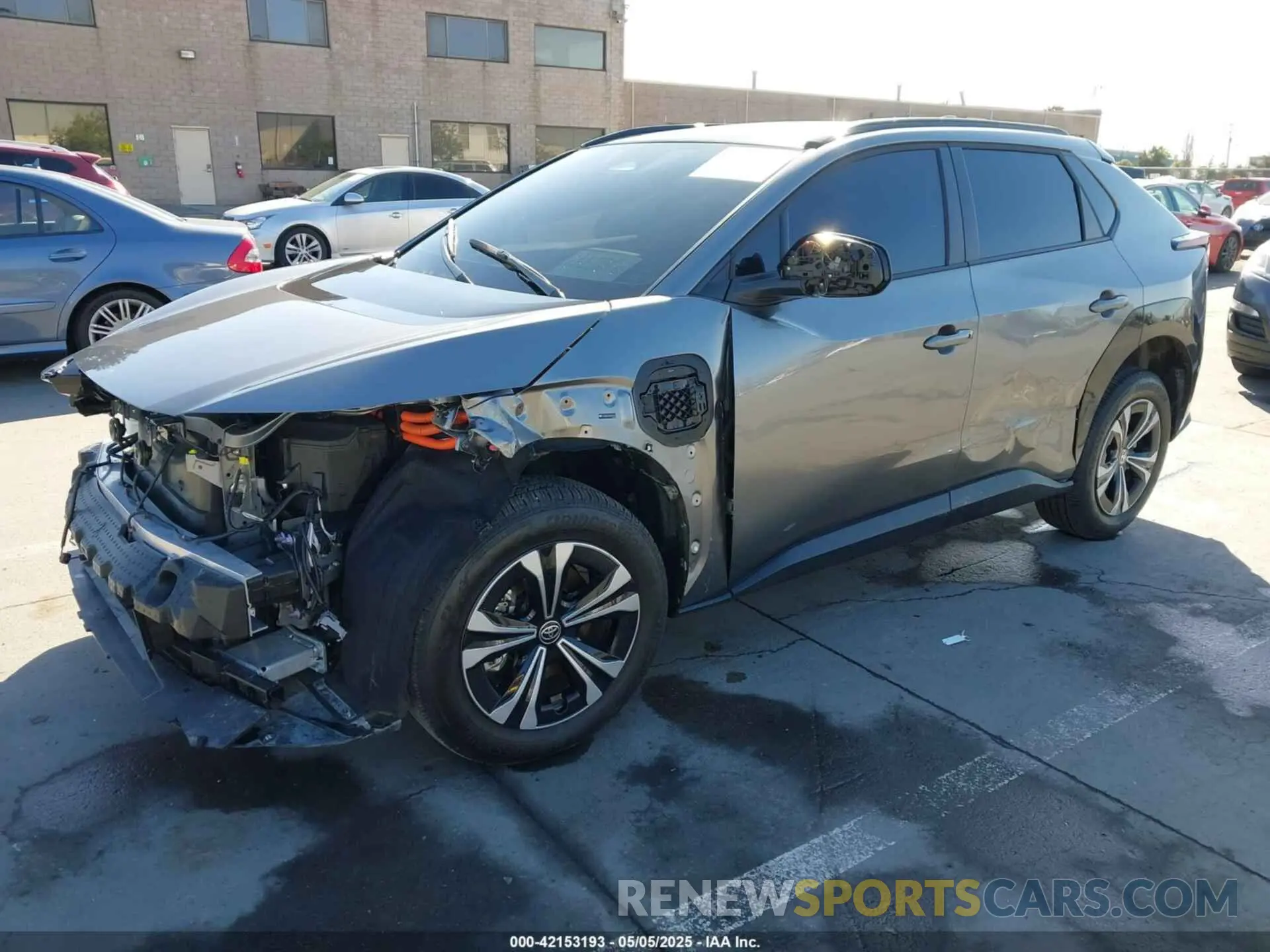 2 Photograph of a damaged car JTMABACA3RA076716 TOYOTA BZ4X 2024