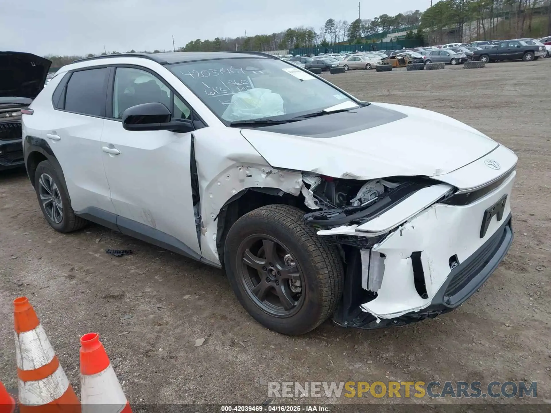 1 Photograph of a damaged car JTMABACA4RA074618 TOYOTA BZ4X 2024