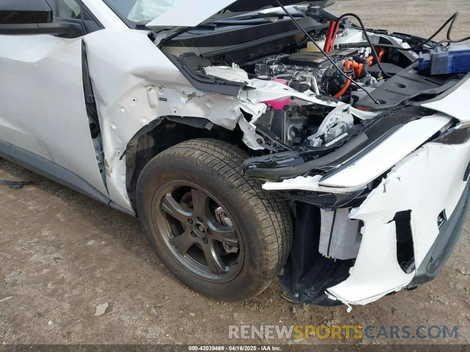 6 Photograph of a damaged car JTMABACA4RA074618 TOYOTA BZ4X 2024