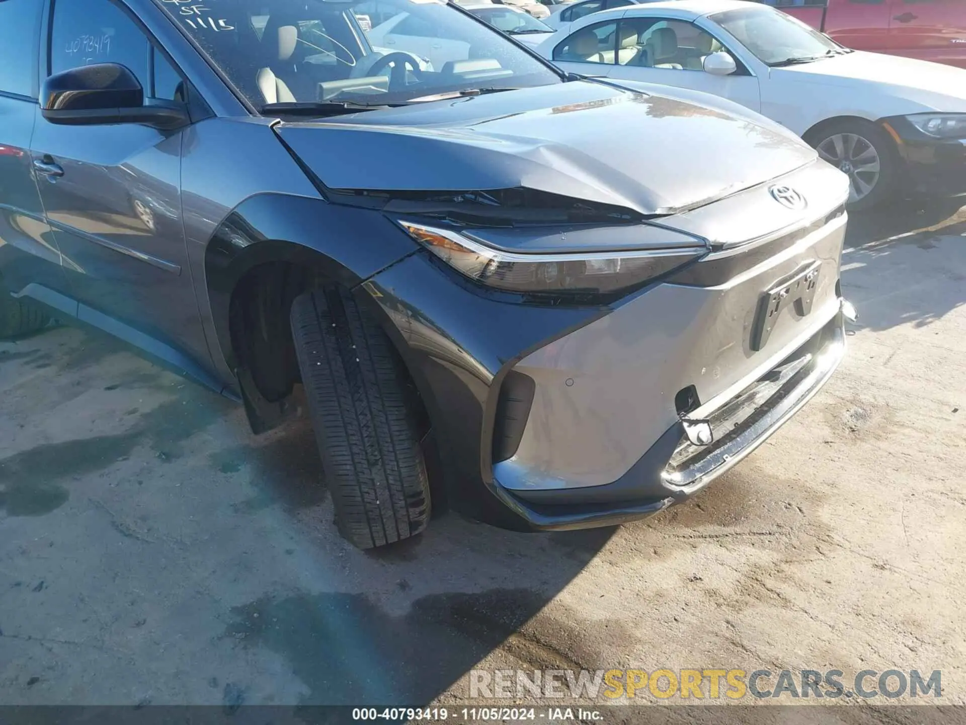 19 Photograph of a damaged car JTMABACA4RA074683 TOYOTA BZ4X 2024