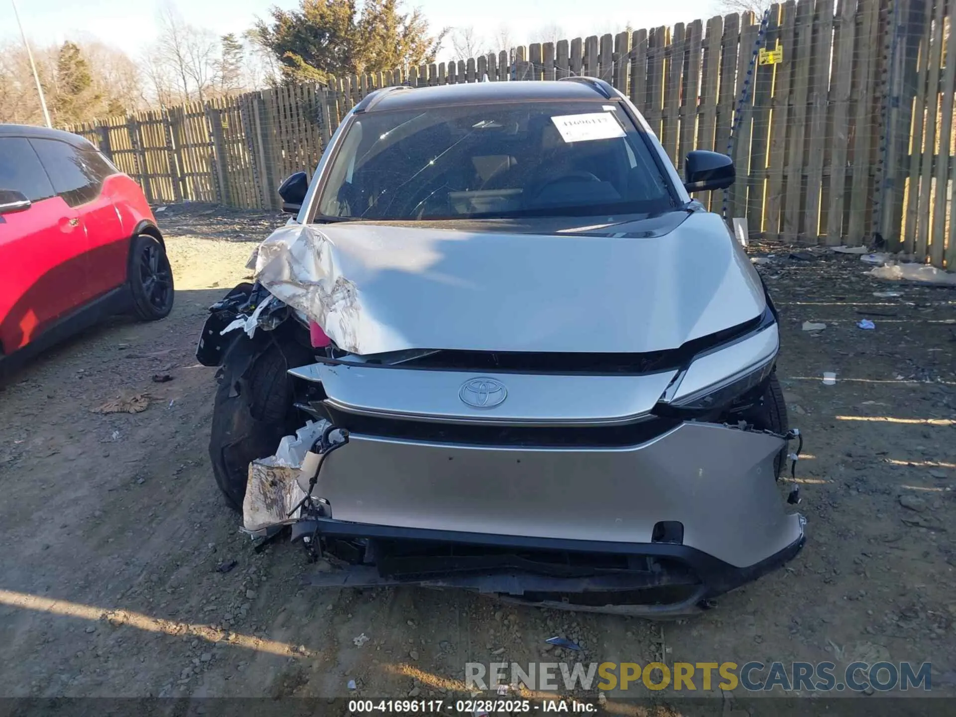 13 Photograph of a damaged car JTMABACA5RA063871 TOYOTA BZ4X 2024