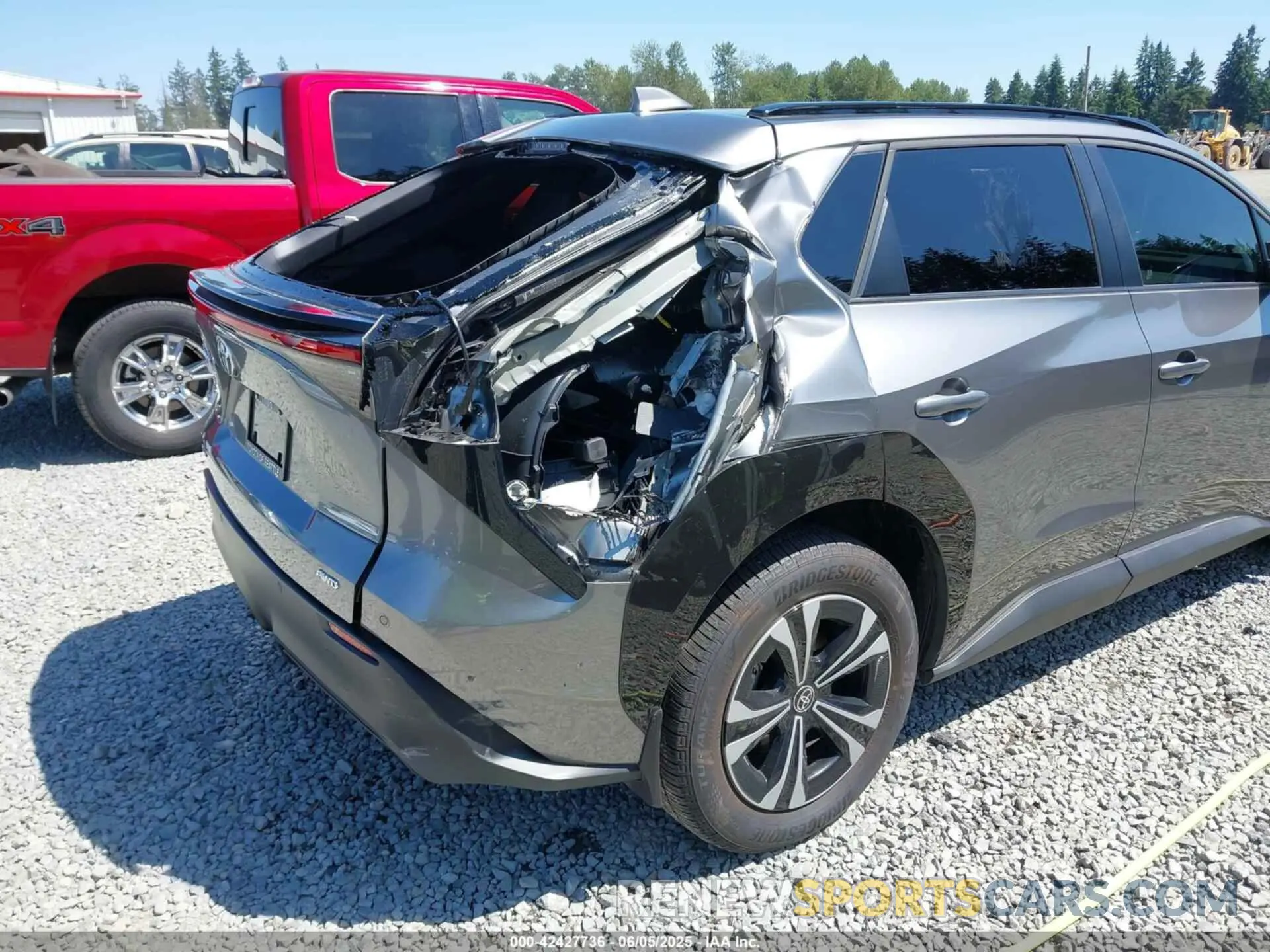 6 Photograph of a damaged car JTMABACA5RA070254 TOYOTA BZ4X 2024