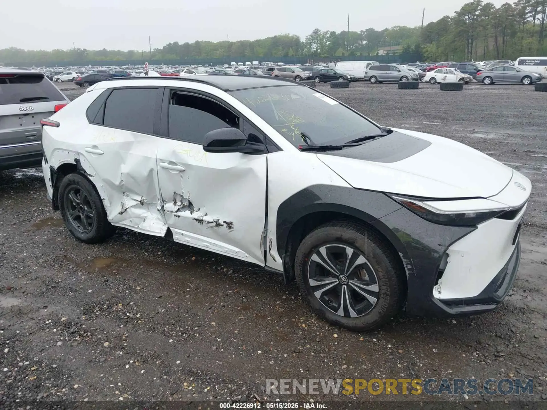 1 Photograph of a damaged car JTMABACA6RA083823 TOYOTA BZ4X 2024