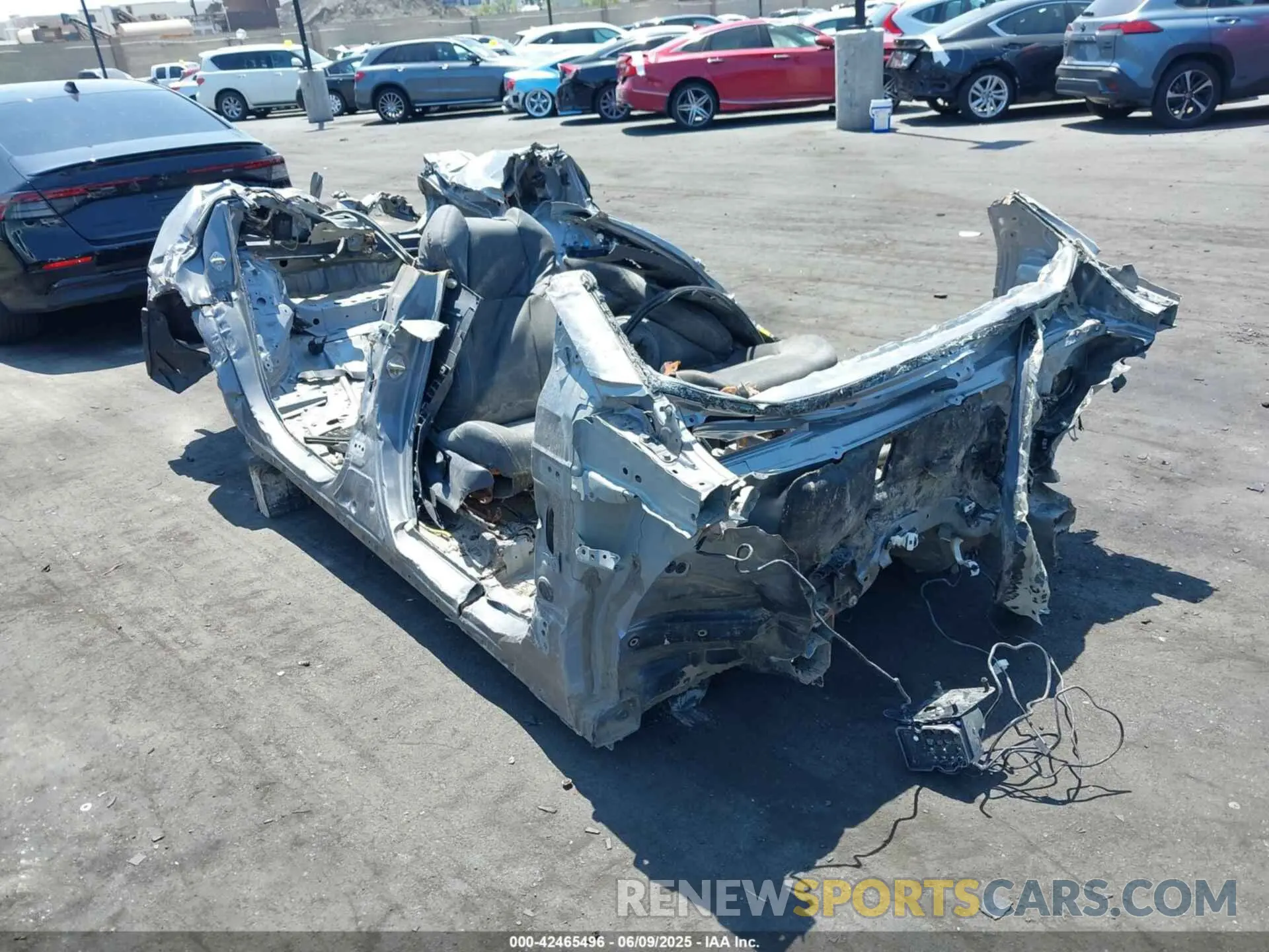 1 Photograph of a damaged car JTMABACA6RA084082 TOYOTA BZ4X 2024