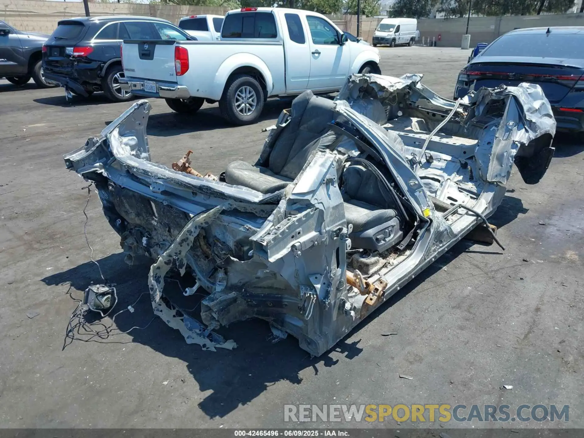 2 Photograph of a damaged car JTMABACA6RA084082 TOYOTA BZ4X 2024