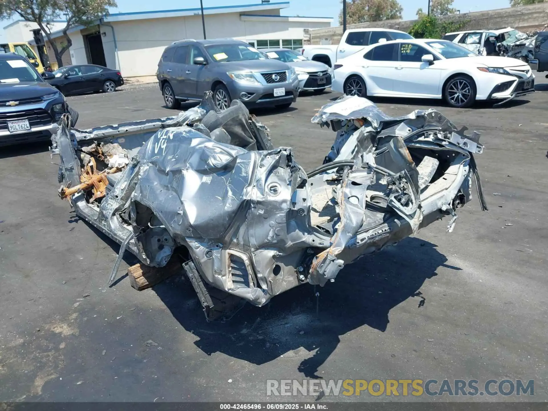 3 Photograph of a damaged car JTMABACA6RA084082 TOYOTA BZ4X 2024