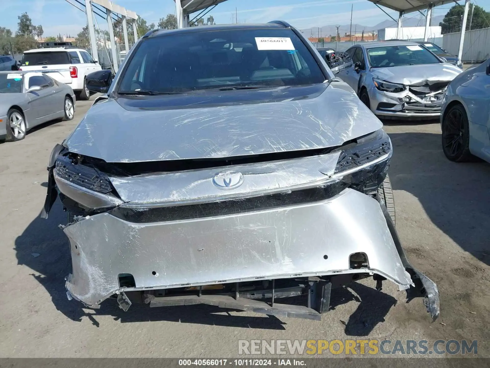 13 Photograph of a damaged car JTMABACA7RA079957 TOYOTA BZ4X 2024
