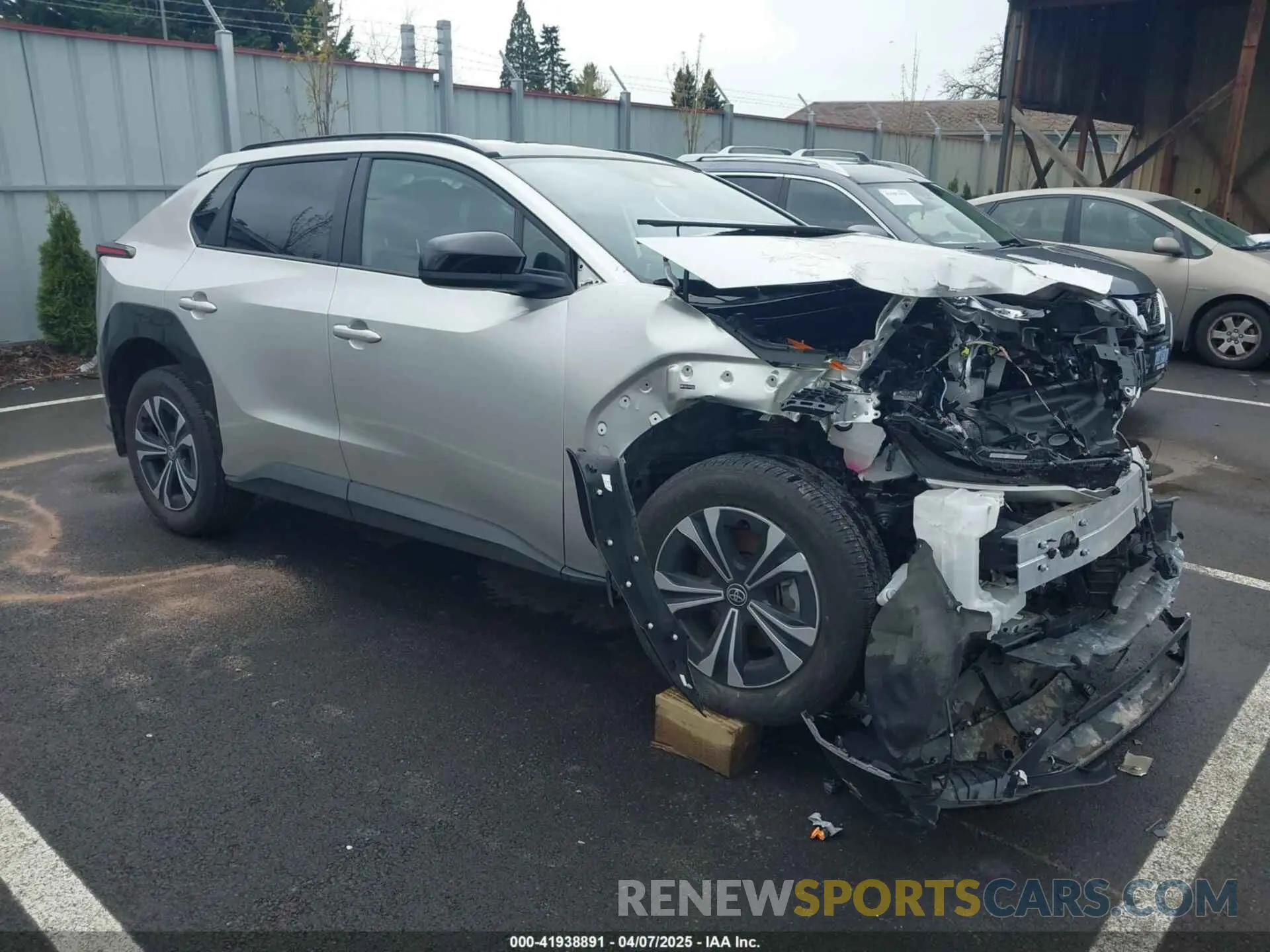 1 Photograph of a damaged car JTMABACA8RA080924 TOYOTA BZ4X 2024