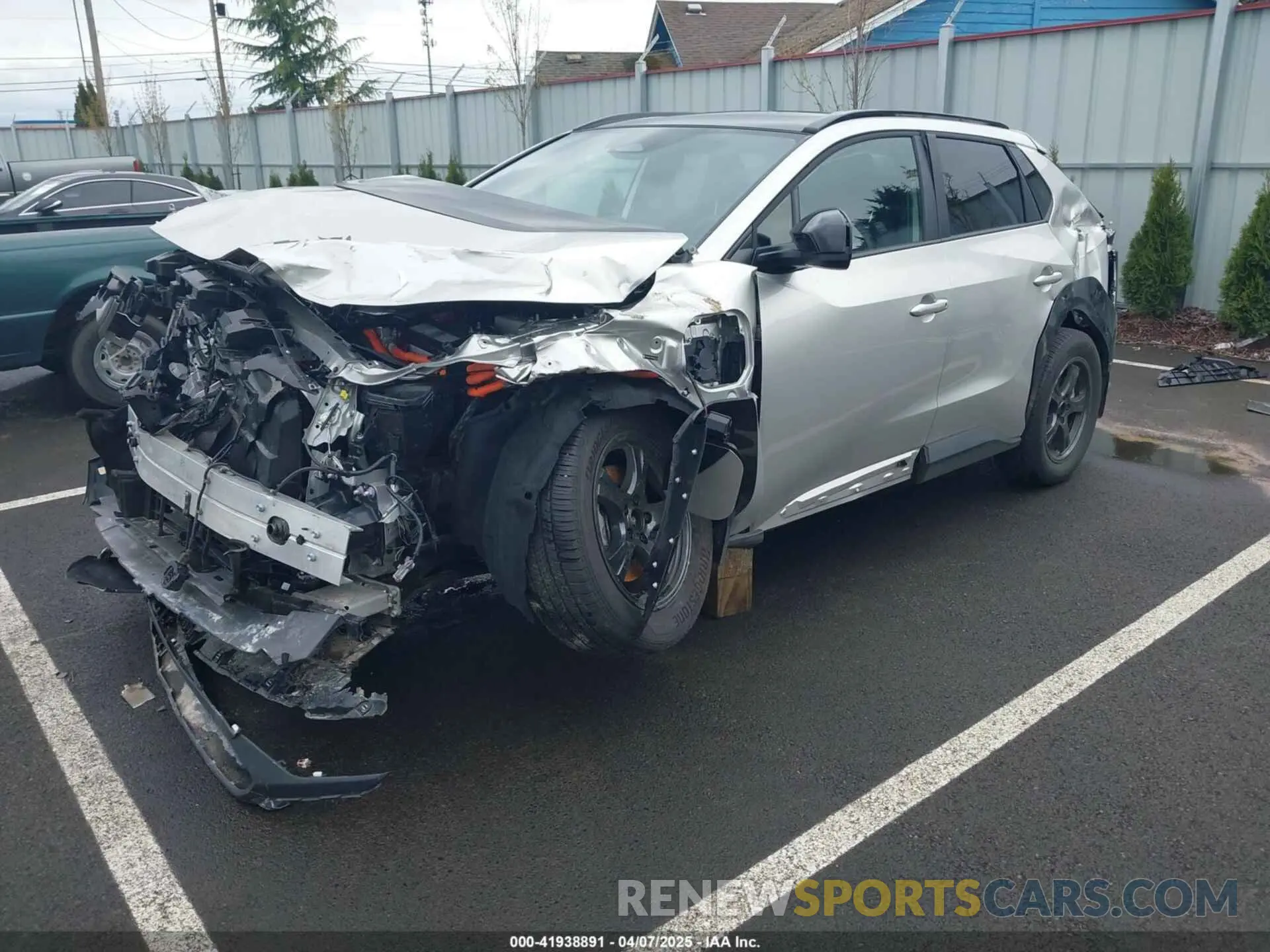 2 Photograph of a damaged car JTMABACA8RA080924 TOYOTA BZ4X 2024