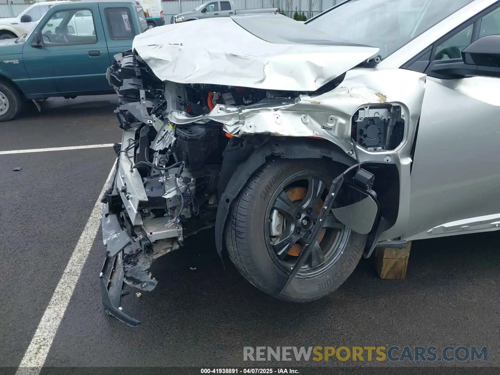 6 Photograph of a damaged car JTMABACA8RA080924 TOYOTA BZ4X 2024