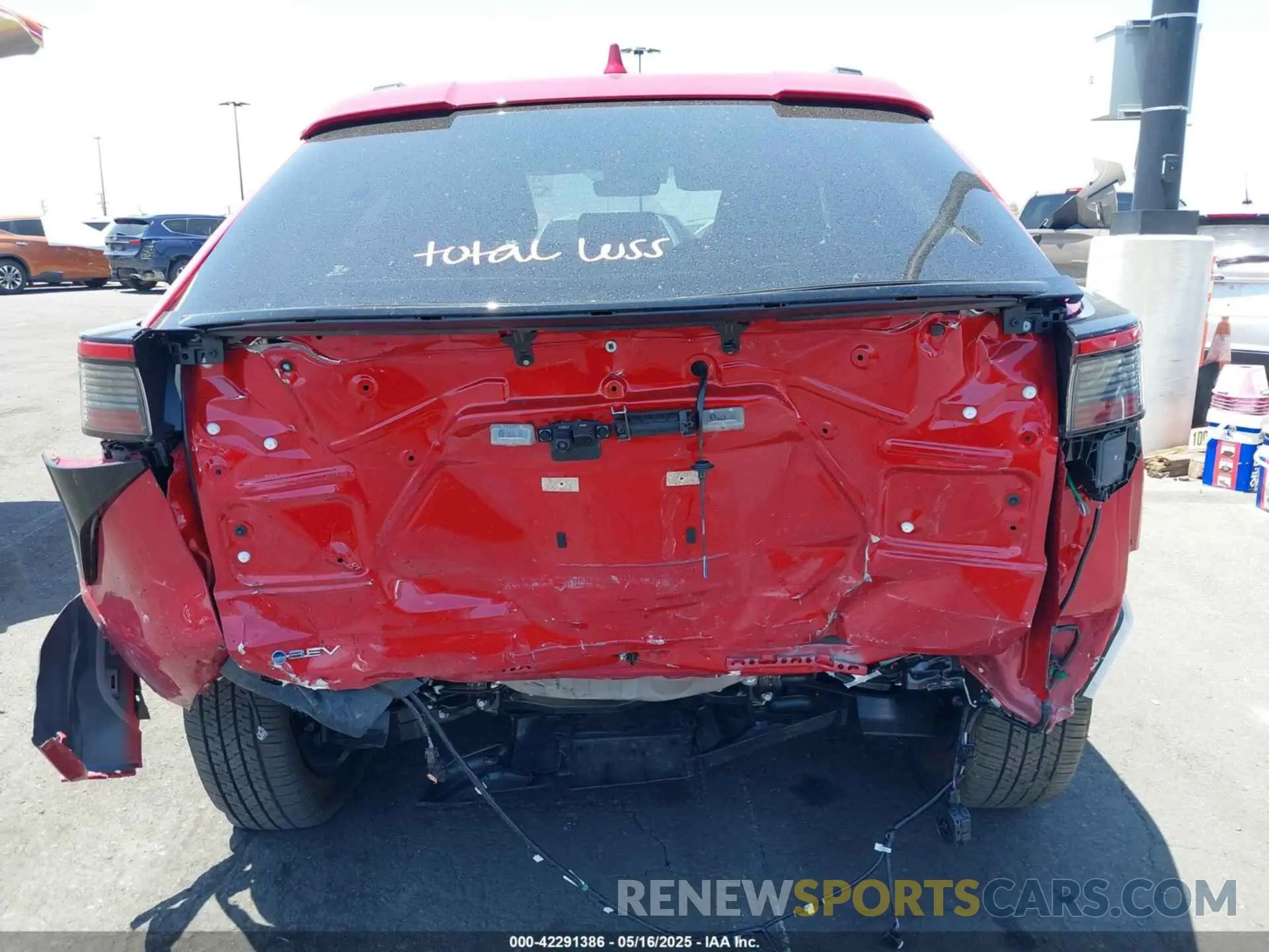17 Photograph of a damaged car JTMAAAAA6SA060294 TOYOTA BZ4X 2025