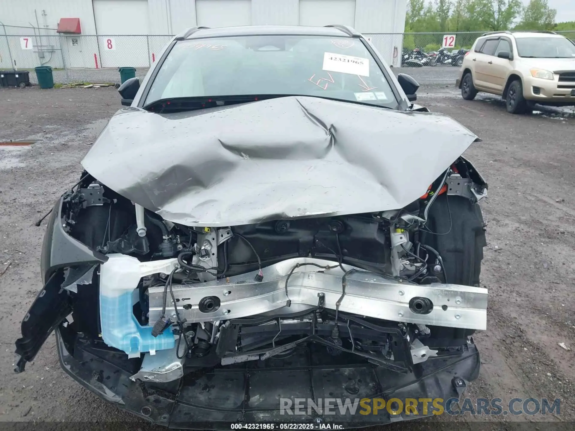 12 Photograph of a damaged car JTMABACA2SA092847 TOYOTA BZ4X 2025