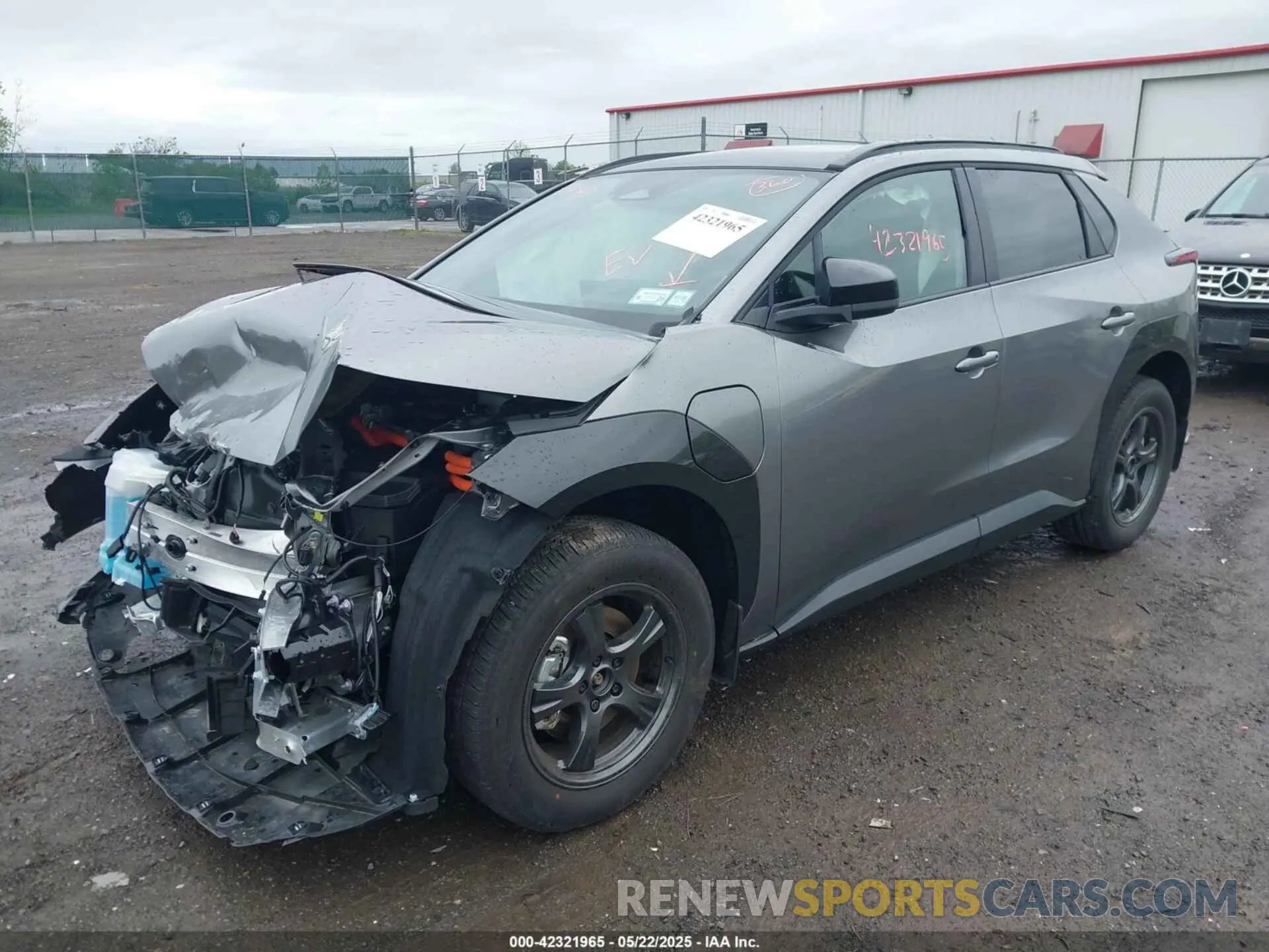 2 Photograph of a damaged car JTMABACA2SA092847 TOYOTA BZ4X 2025
