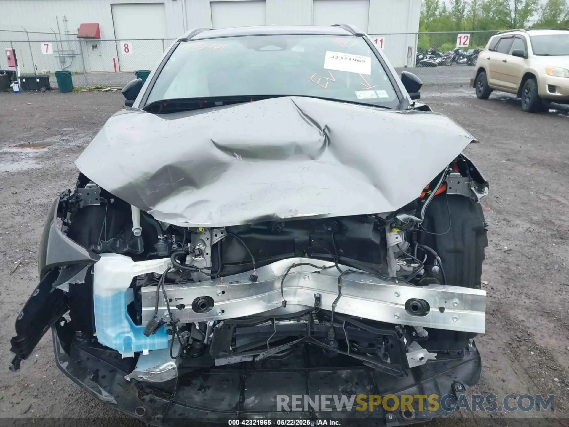 6 Photograph of a damaged car JTMABACA2SA092847 TOYOTA BZ4X 2025