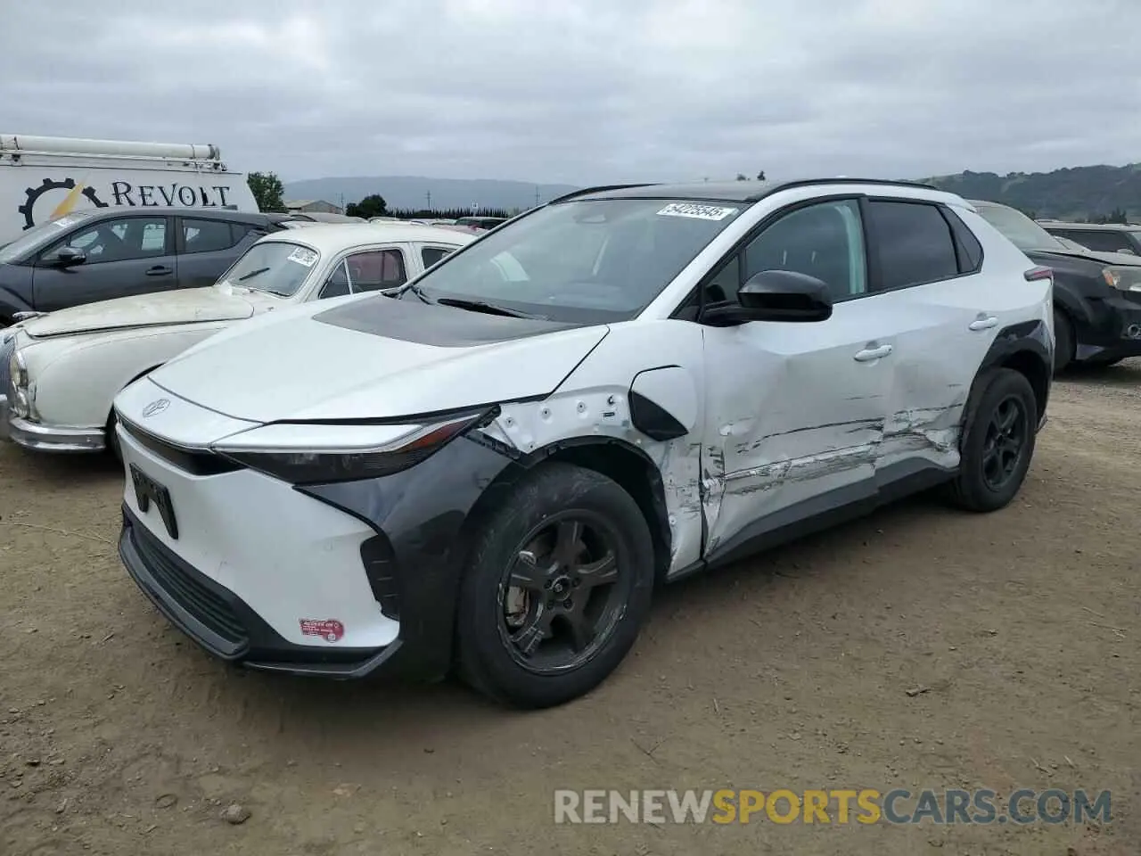 1 Photograph of a damaged car JTMAAAAA2PA026778 TOYOTA BZ4X XLE 2023