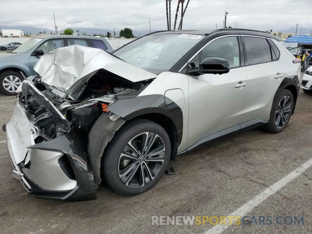1 Photograph of a damaged car JTMAAAAA3PA002070 TOYOTA BZ4X XLE 2023
