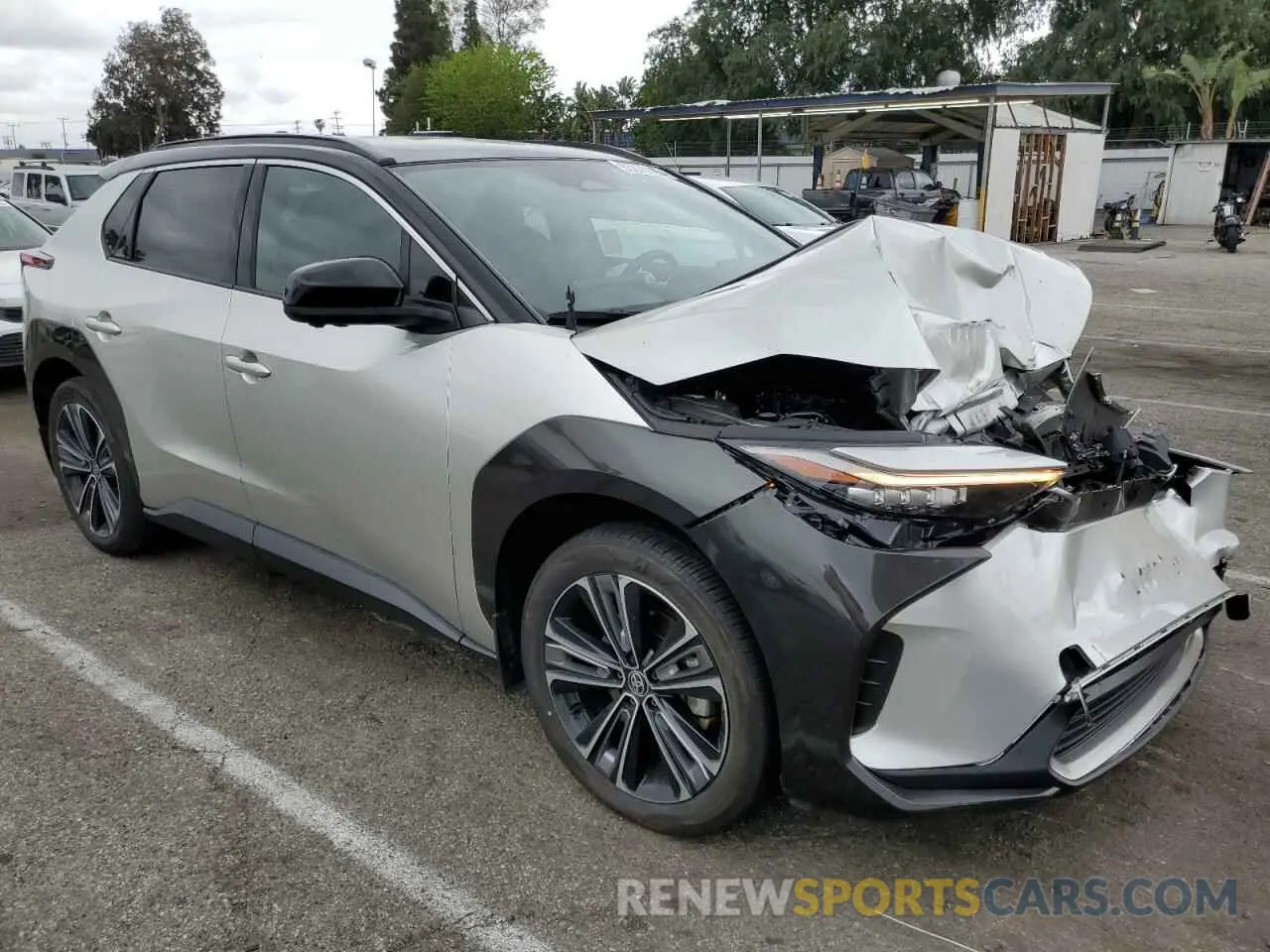 4 Photograph of a damaged car JTMAAAAA3PA002070 TOYOTA BZ4X XLE 2023
